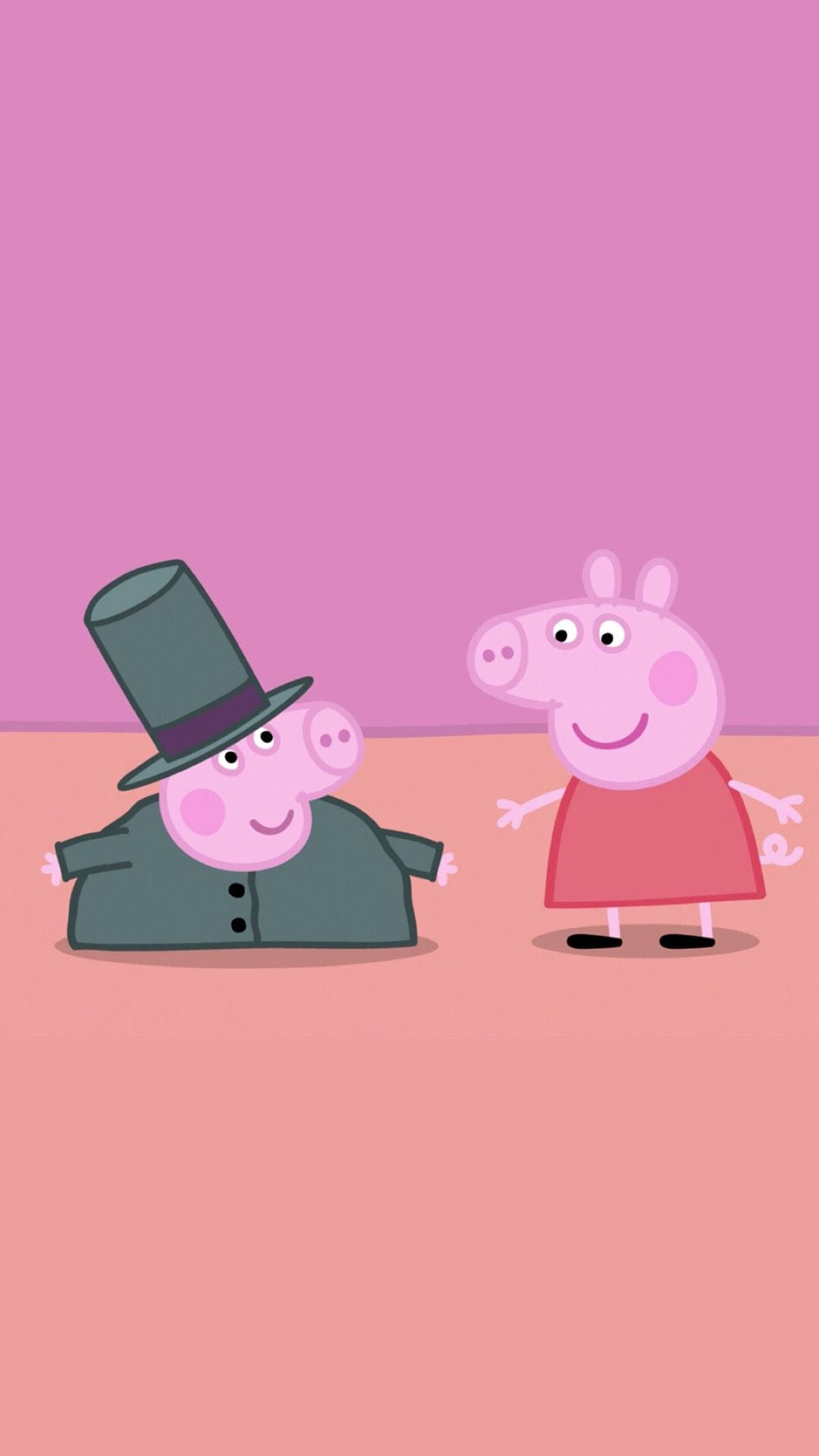 Peppa Pig iPhone Aantrek Episode Muurpapier