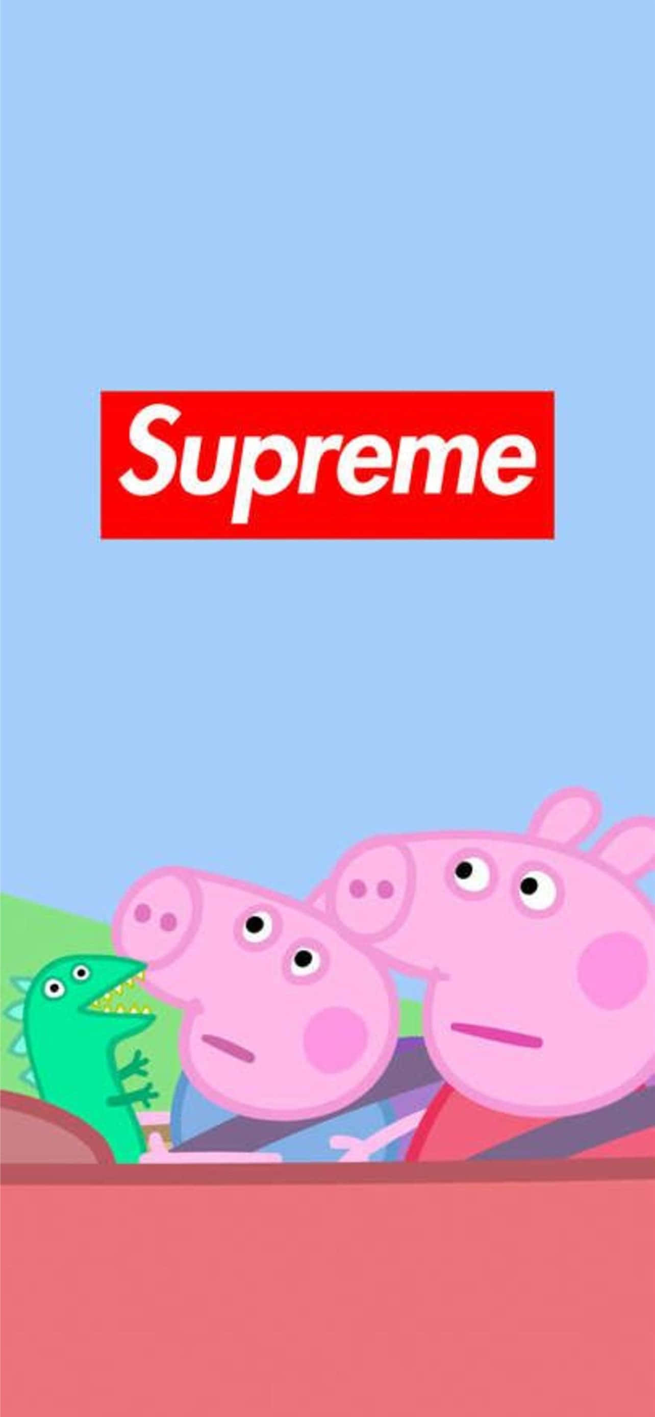 Peppa Vark prente Muurpapier