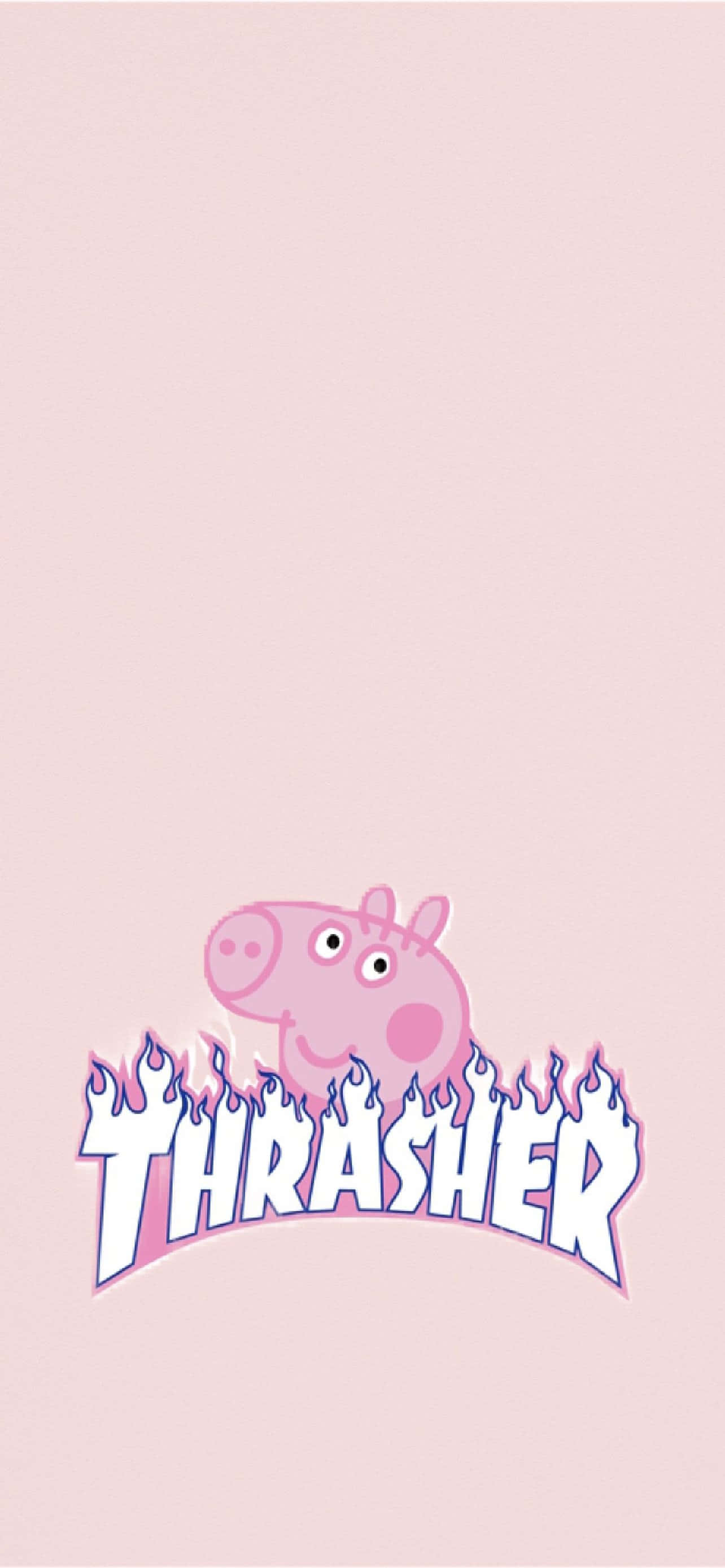 Peppa Vark prente Muurpapier