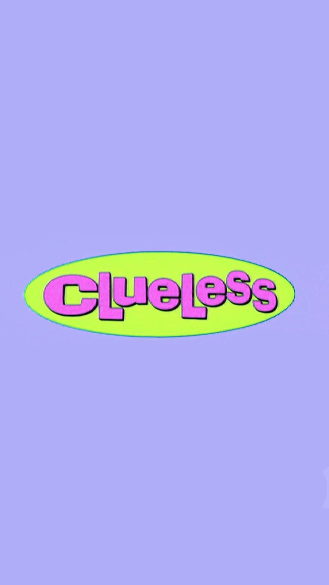 Pers Clueless 90's Y2k Estetika Muurpapier