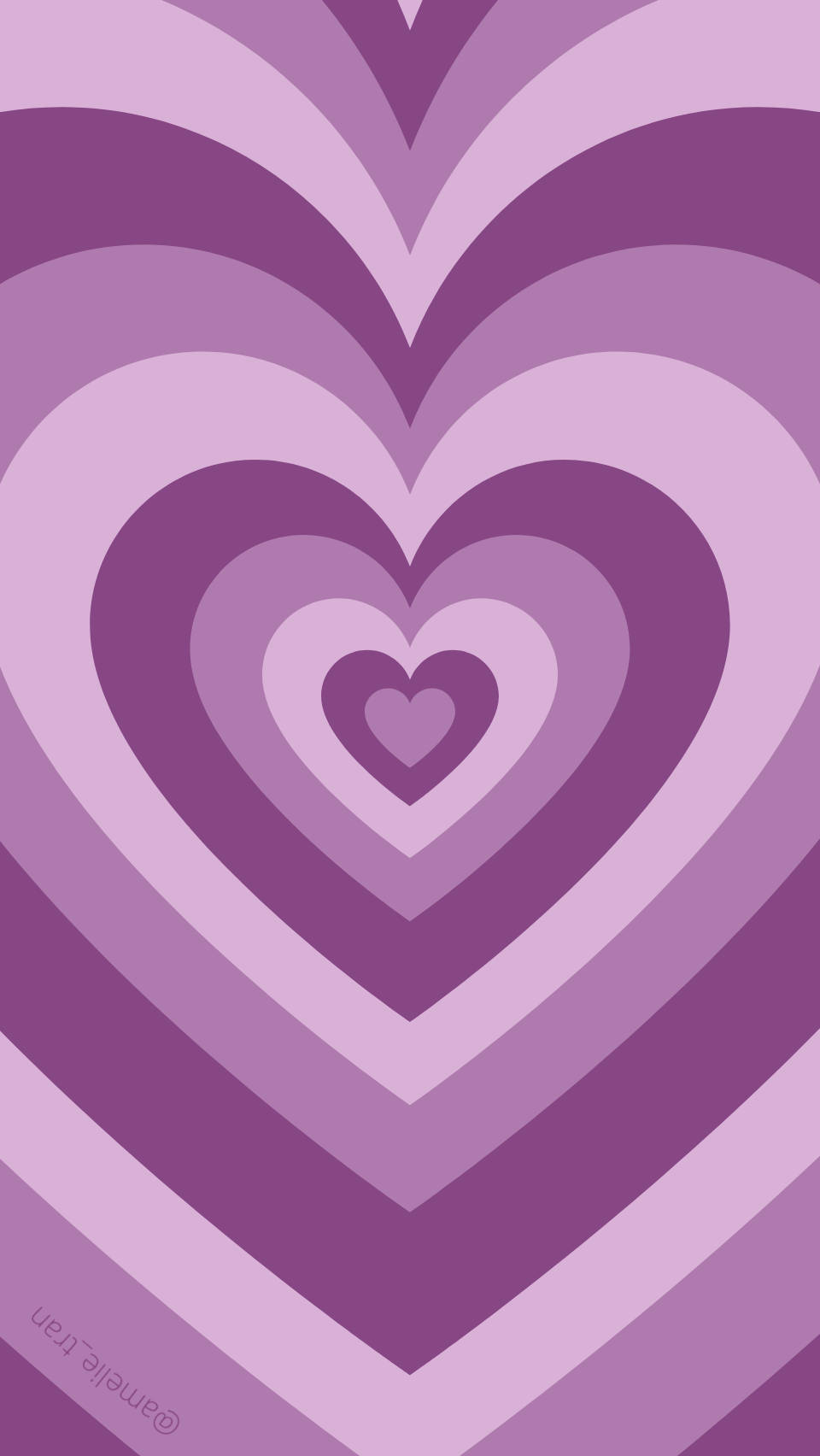 Pers Hart Lus Preppy PFP Muurpapier