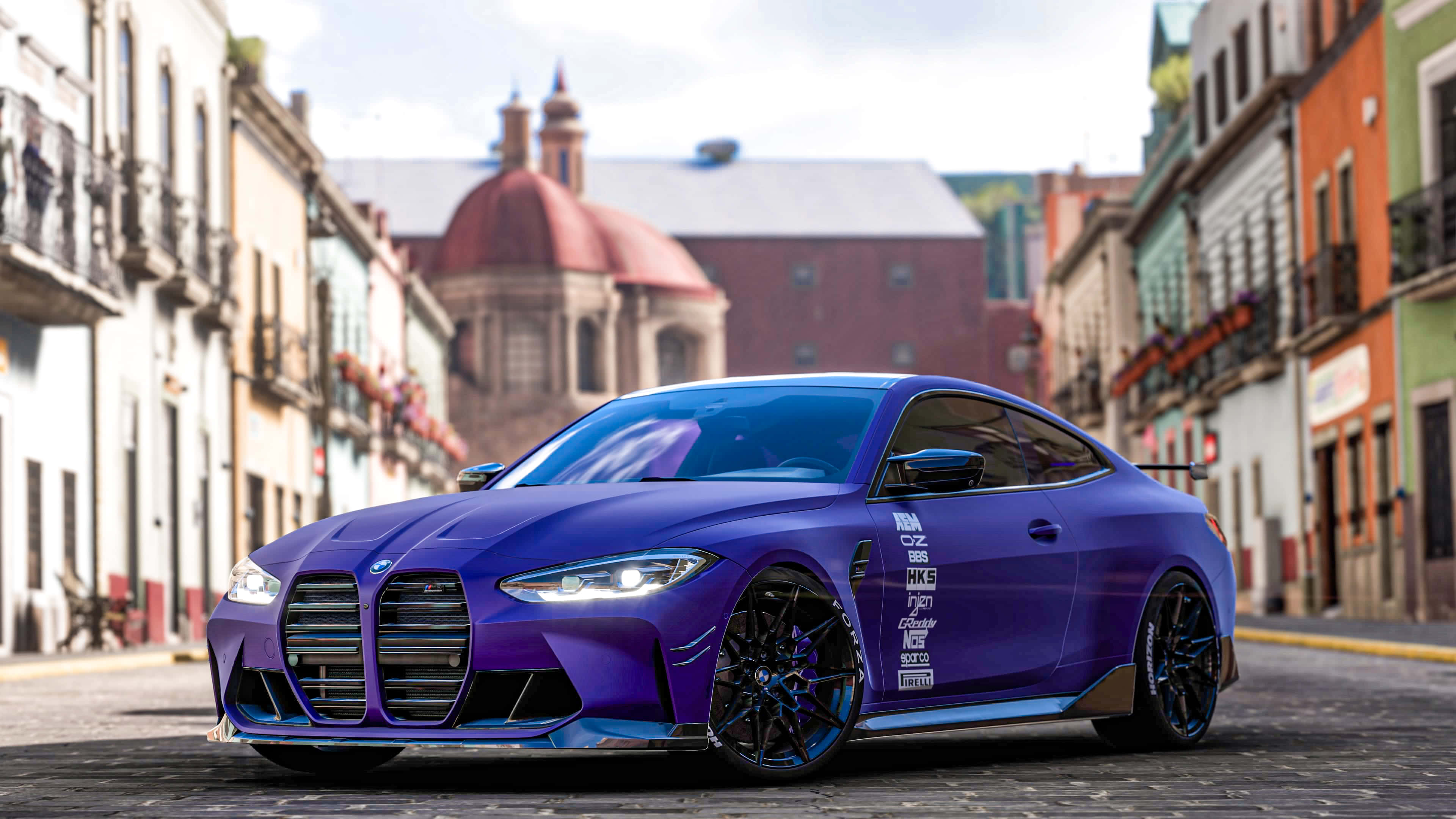 Pers M4 in Forza Horizon Mexico Muurpapier