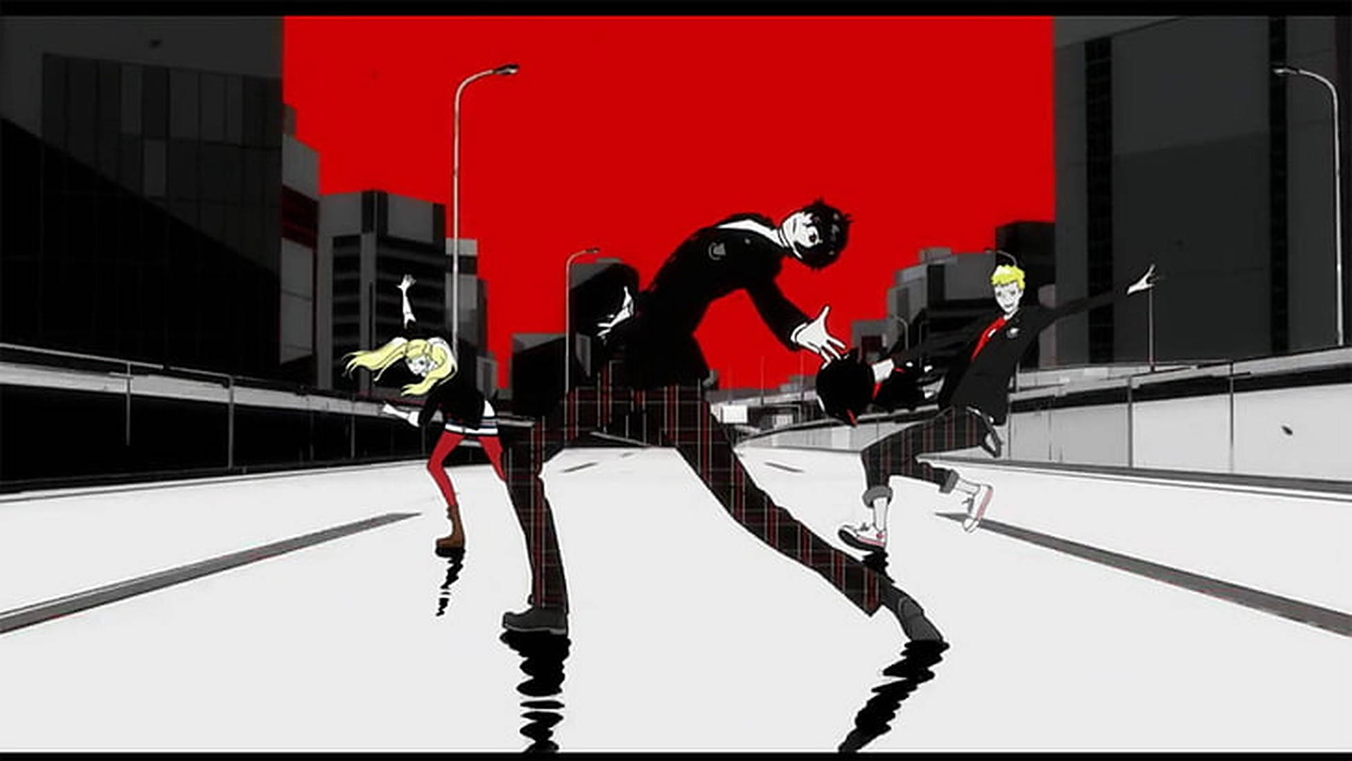 Persona 5 Anime Dans Muurpapier