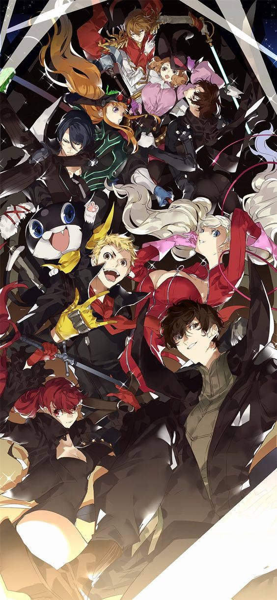 Personas Persona 5 Foon Muurpapier