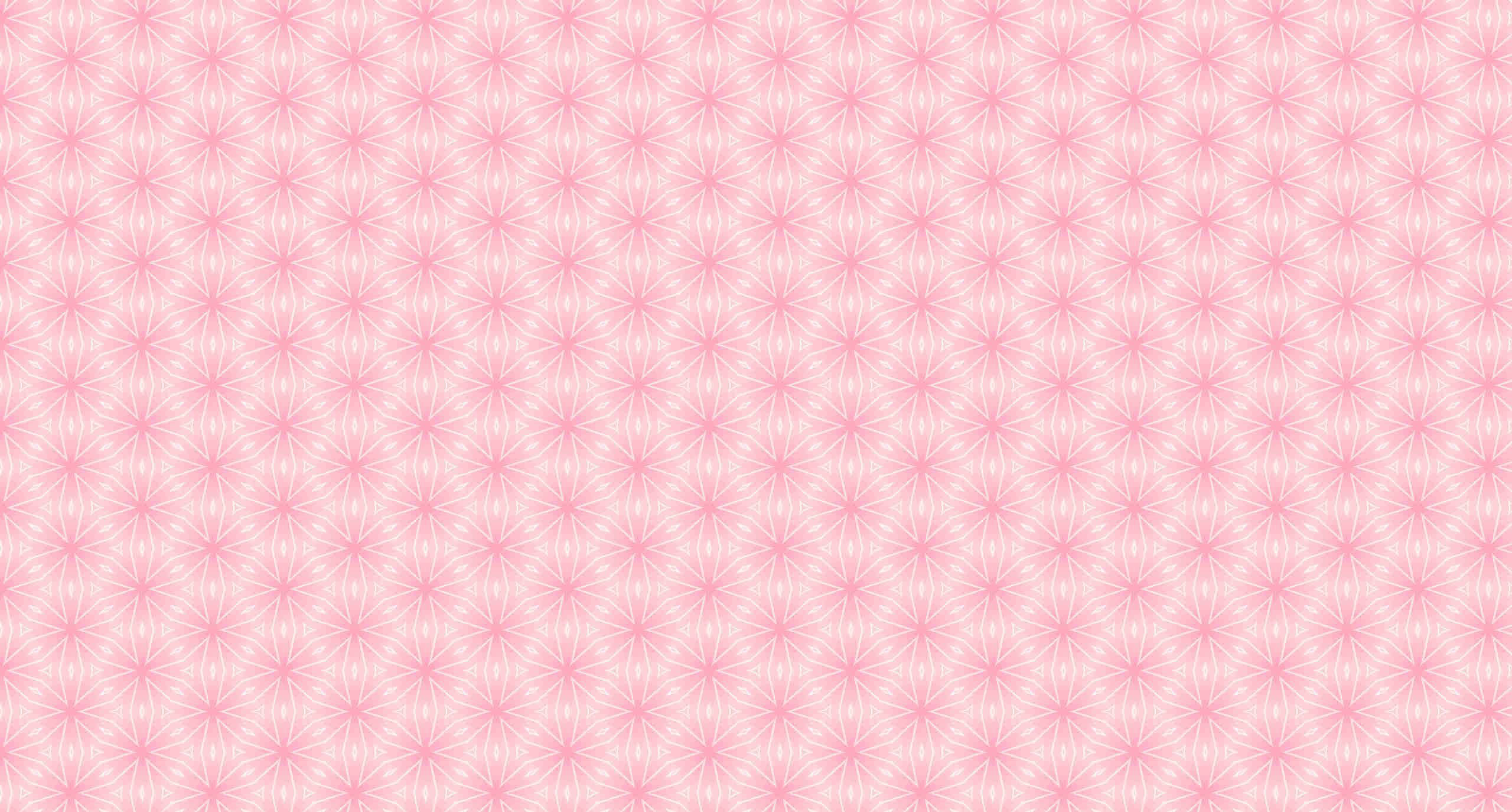 Pienk Blomme Estetiese Patroon Muurpapier