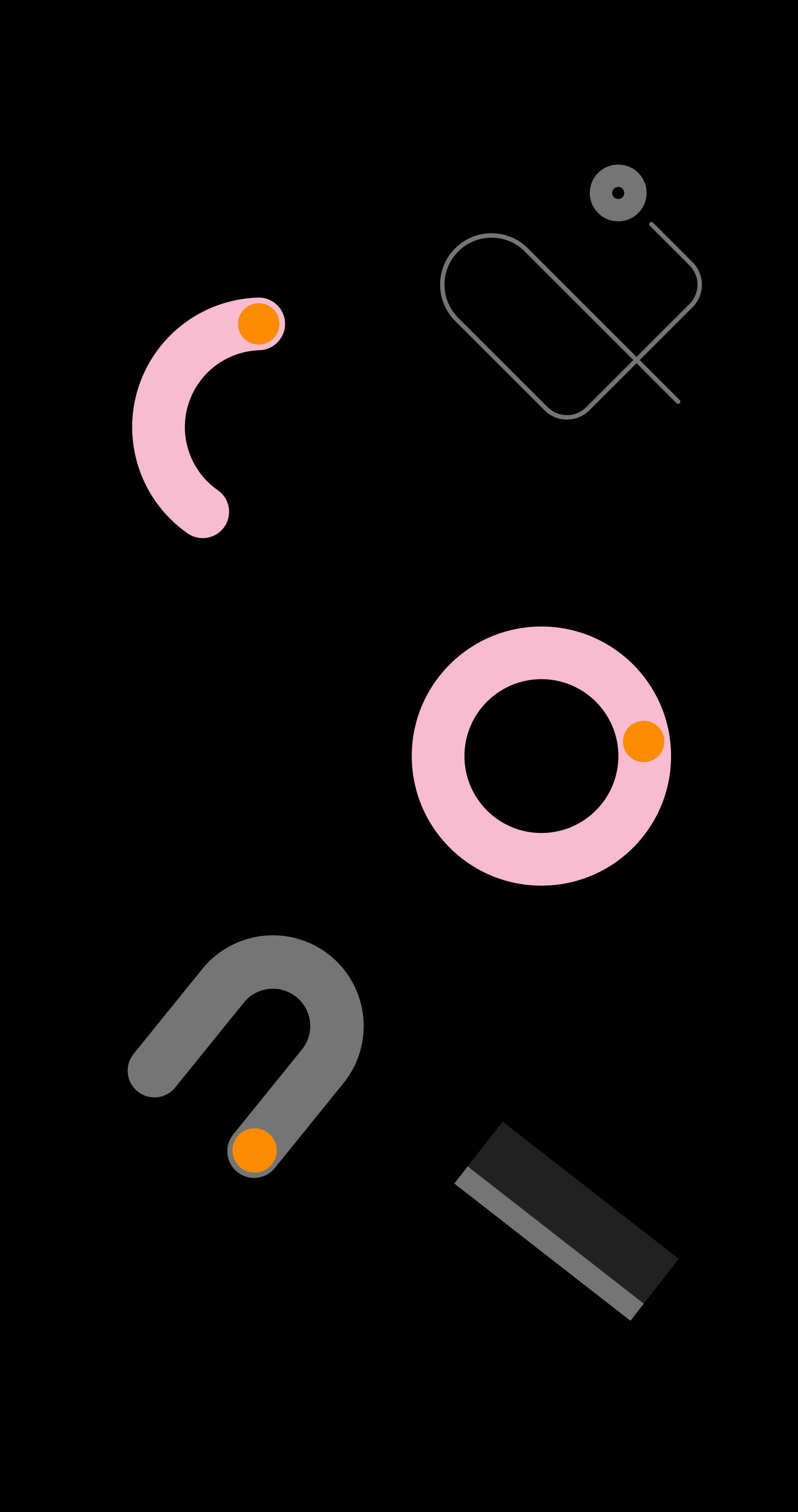 Pienk Grafiese Google Pixel 4 Agtergrond Muurpapier