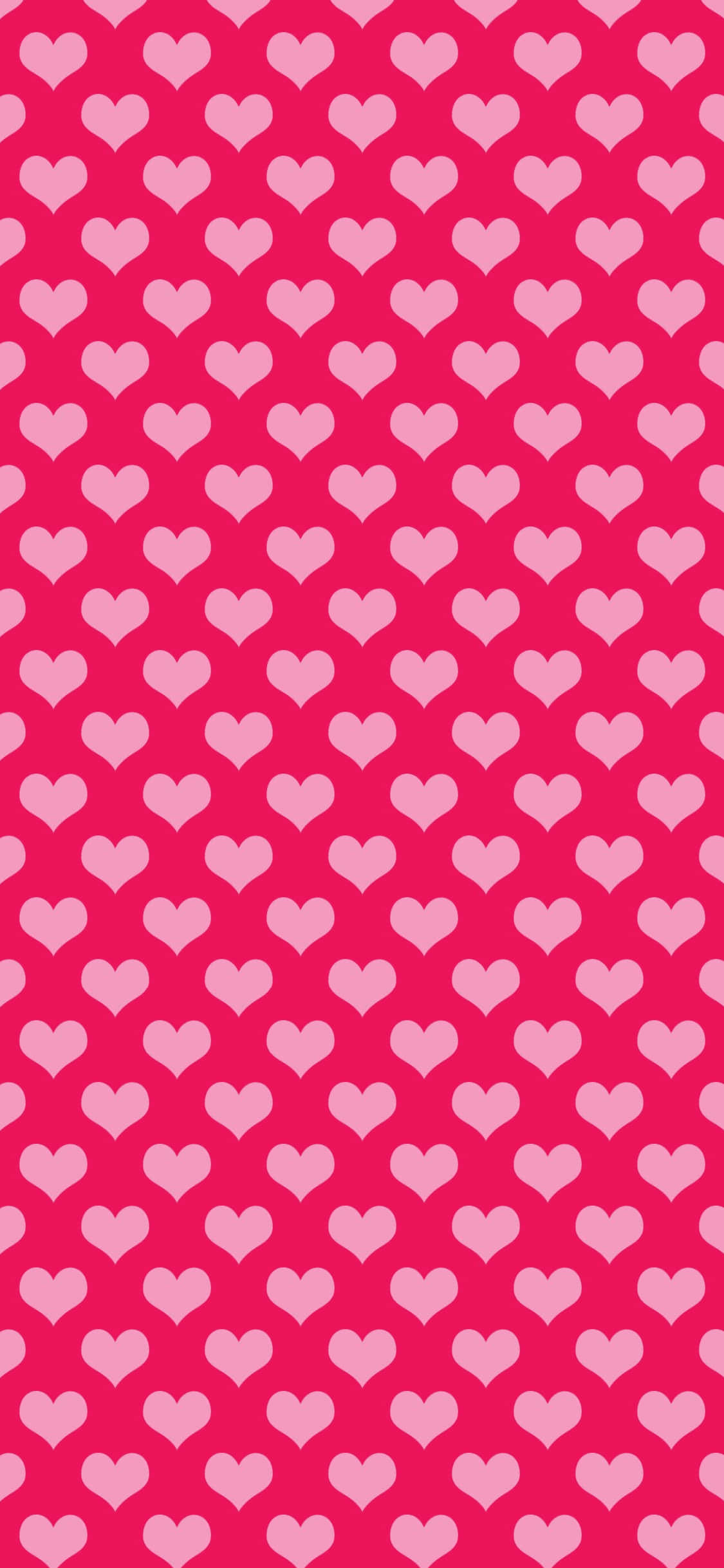 Pienk Hart iPhone Agtergrond Muurpapier