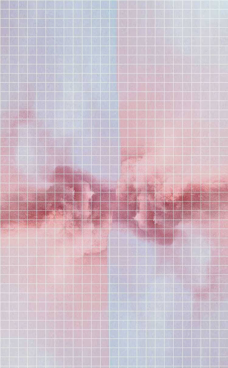 Pienk Rook Met Deeltjies Rooster Estetika — Pastel estetiese GIF Muurpapier