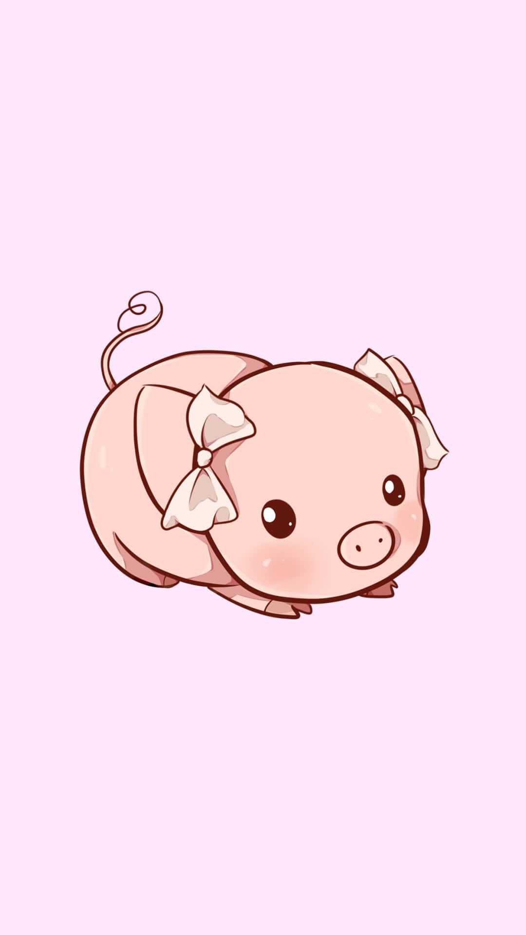 Pigletjie is Oulik Muurpapier