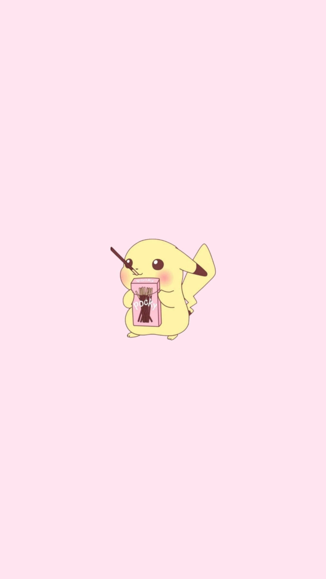 Pika Pocky Sagte Estetika Muurpapier