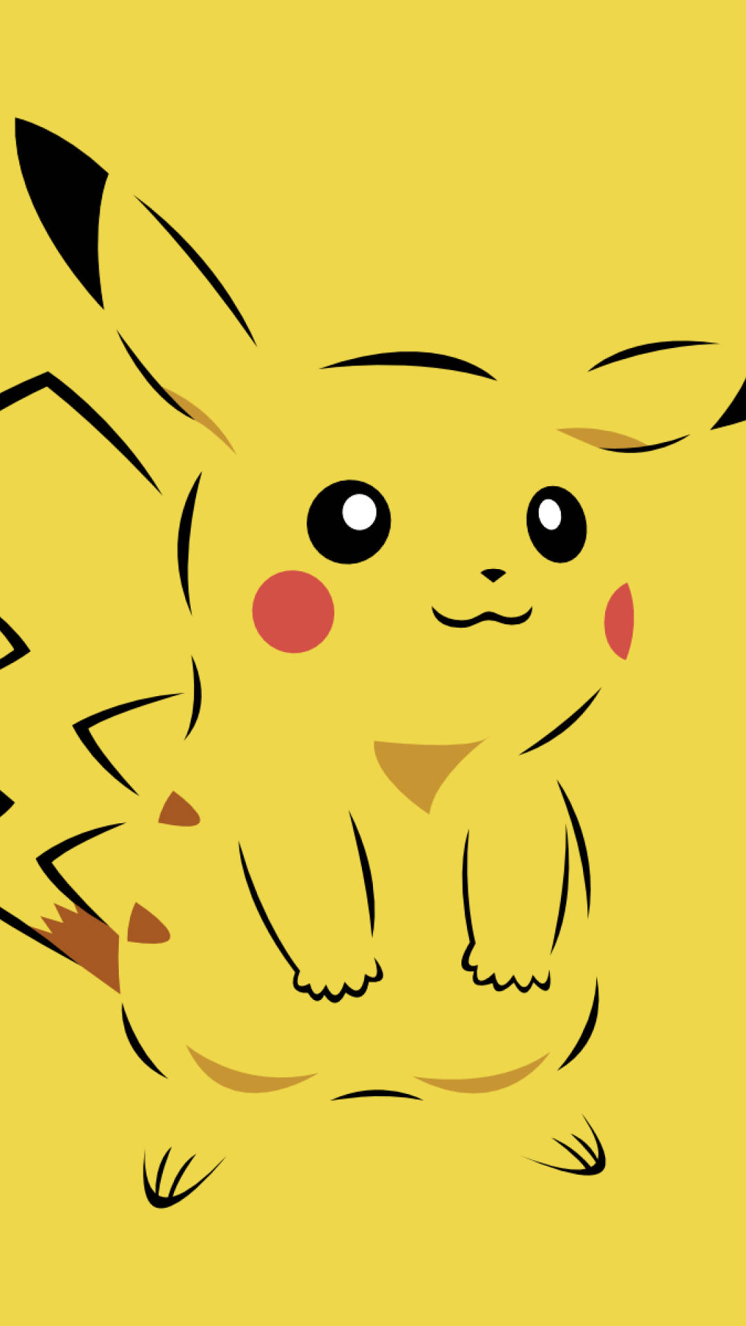 Pikachu Vektorkuns Muurpapier