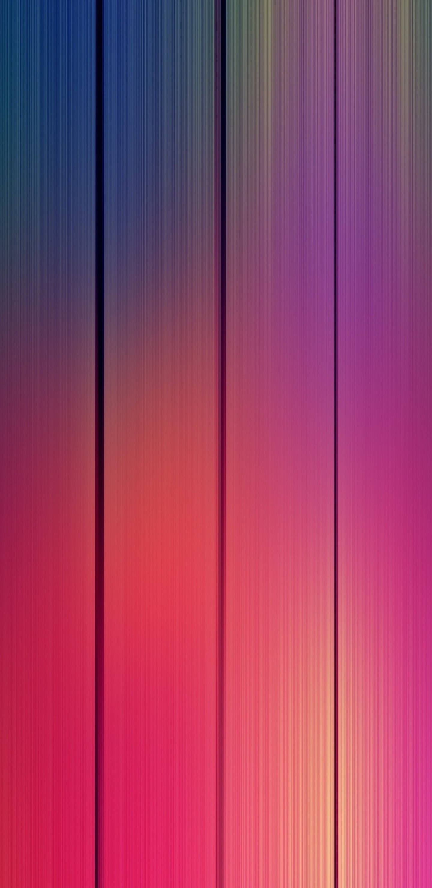 Pixel 3 XL Kleurvolle Houtpanele Muurpapier