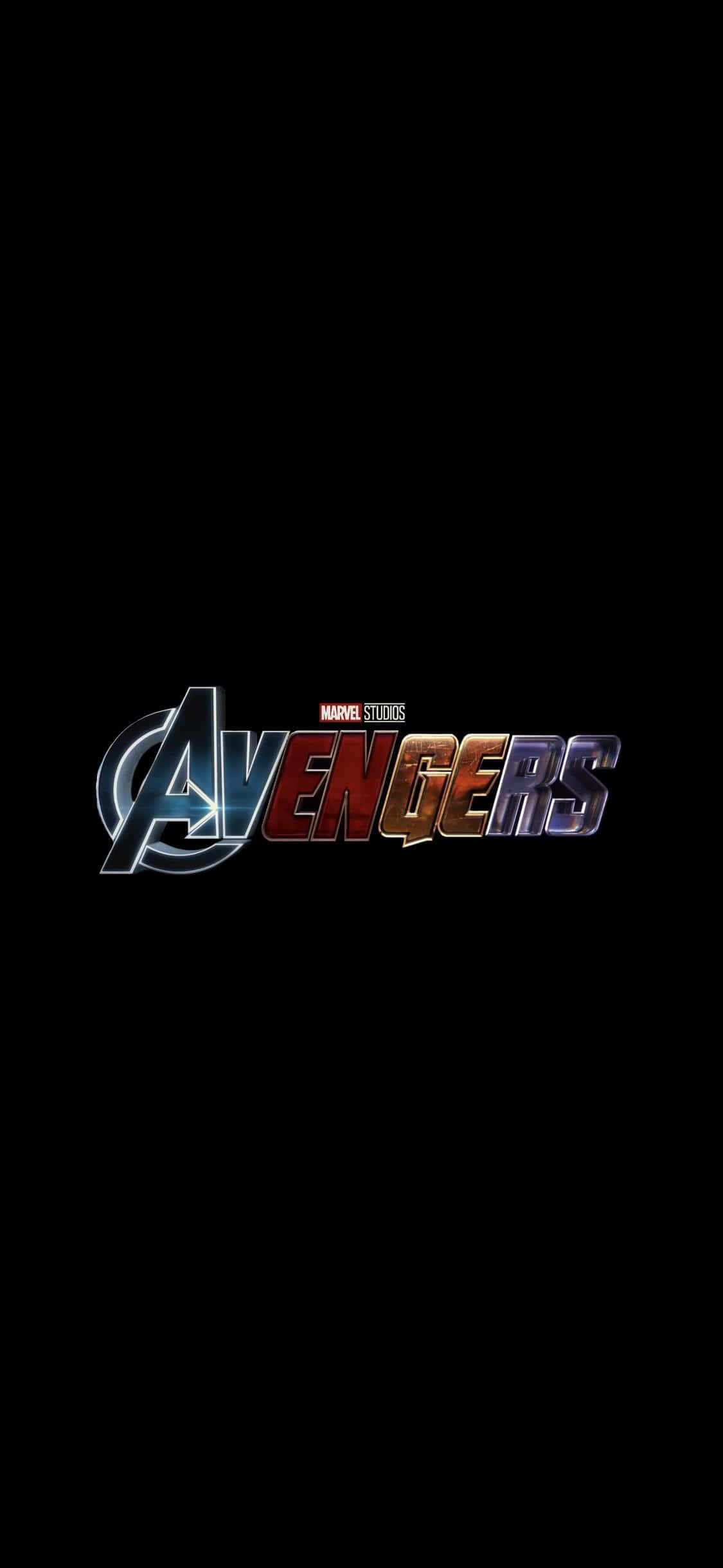 Pixel 3xl Marvel's Avengers Agtergrond Logo in Verskillende Effekte Muurpapier