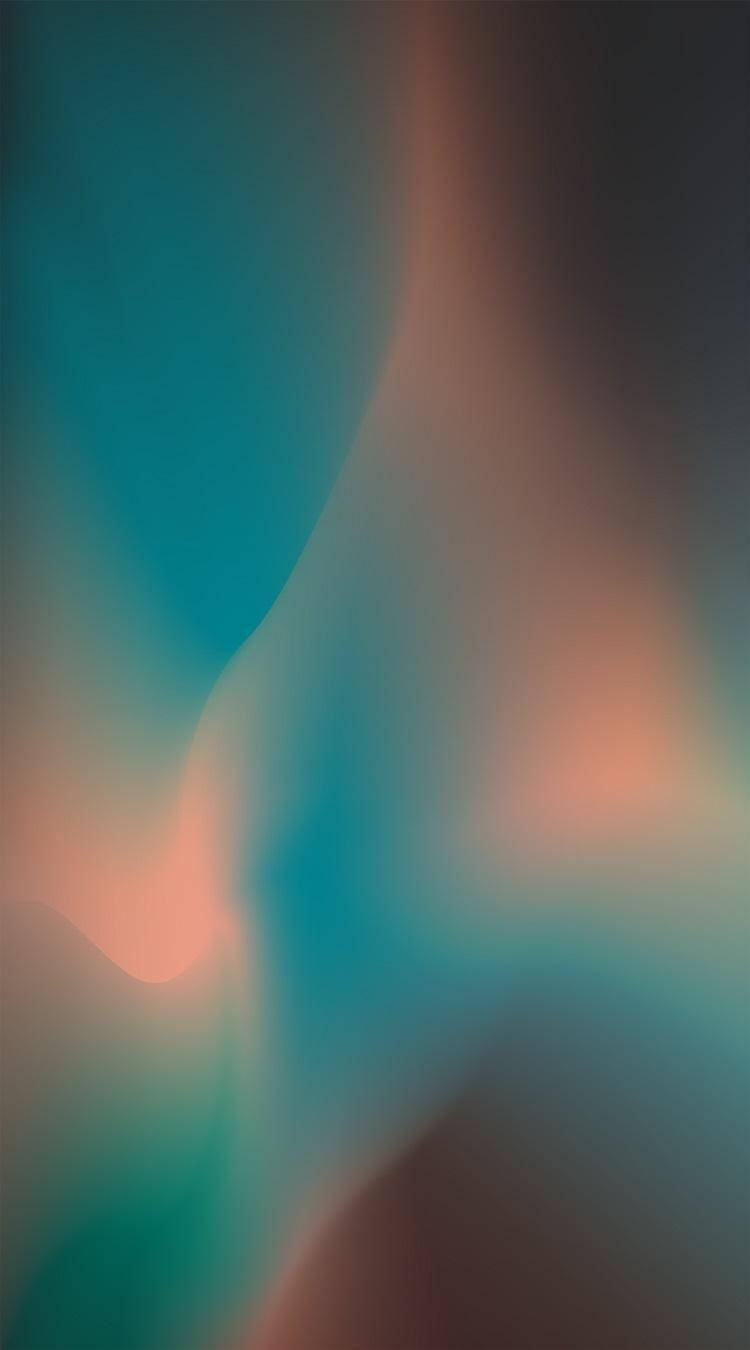 Pixel 4 Blou en Perske Skakering Muurpapier