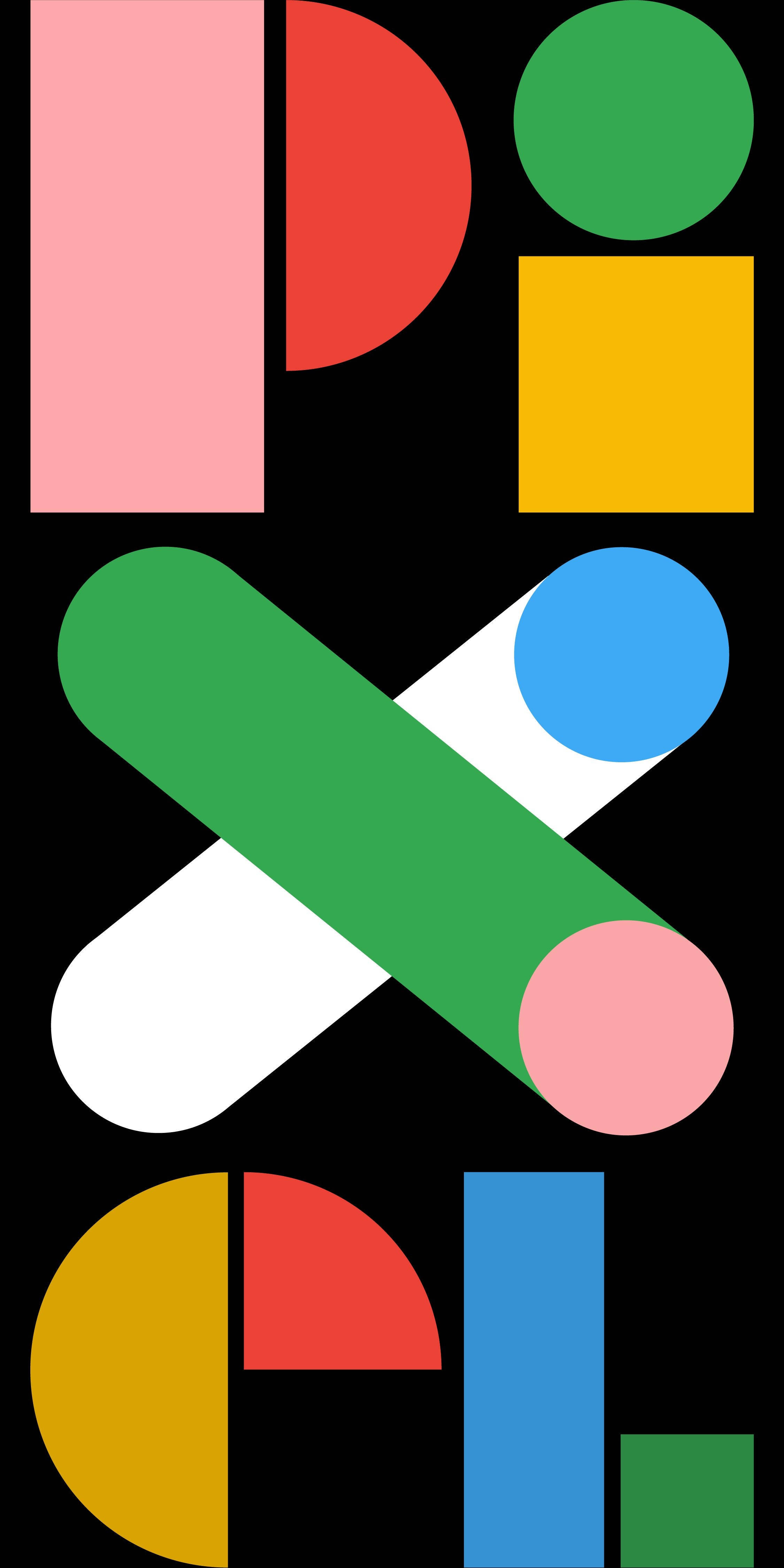 Pixel 4 Google Standaard Muurpapier
