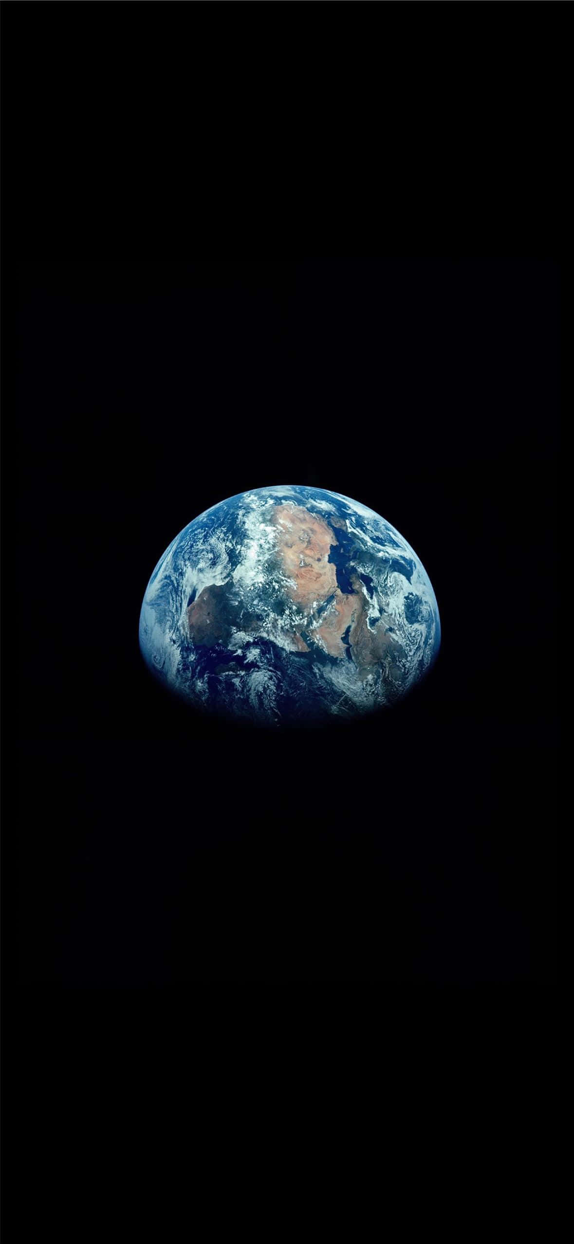 Planeet Aarde Pixel 3 OLED Agtergrond Muurpapier