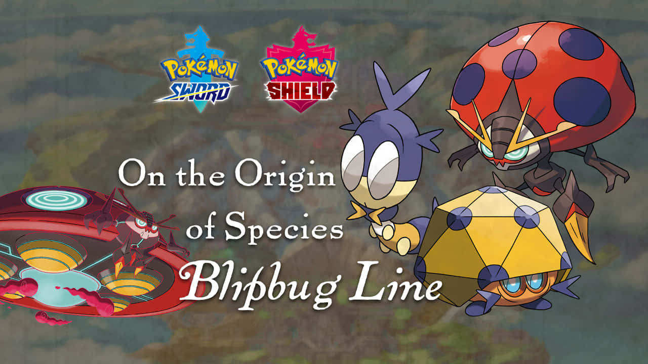Pokémon Blipbug-lyn Muurpapier