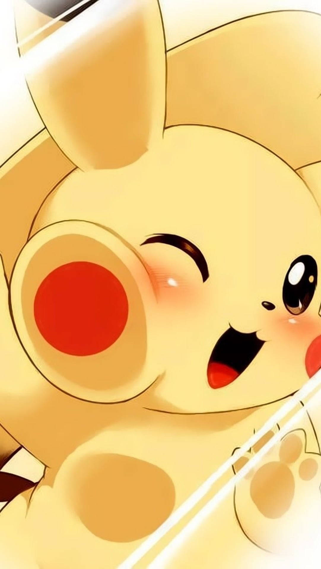 Pokemon Foon Pikachu Glas Muurpapier