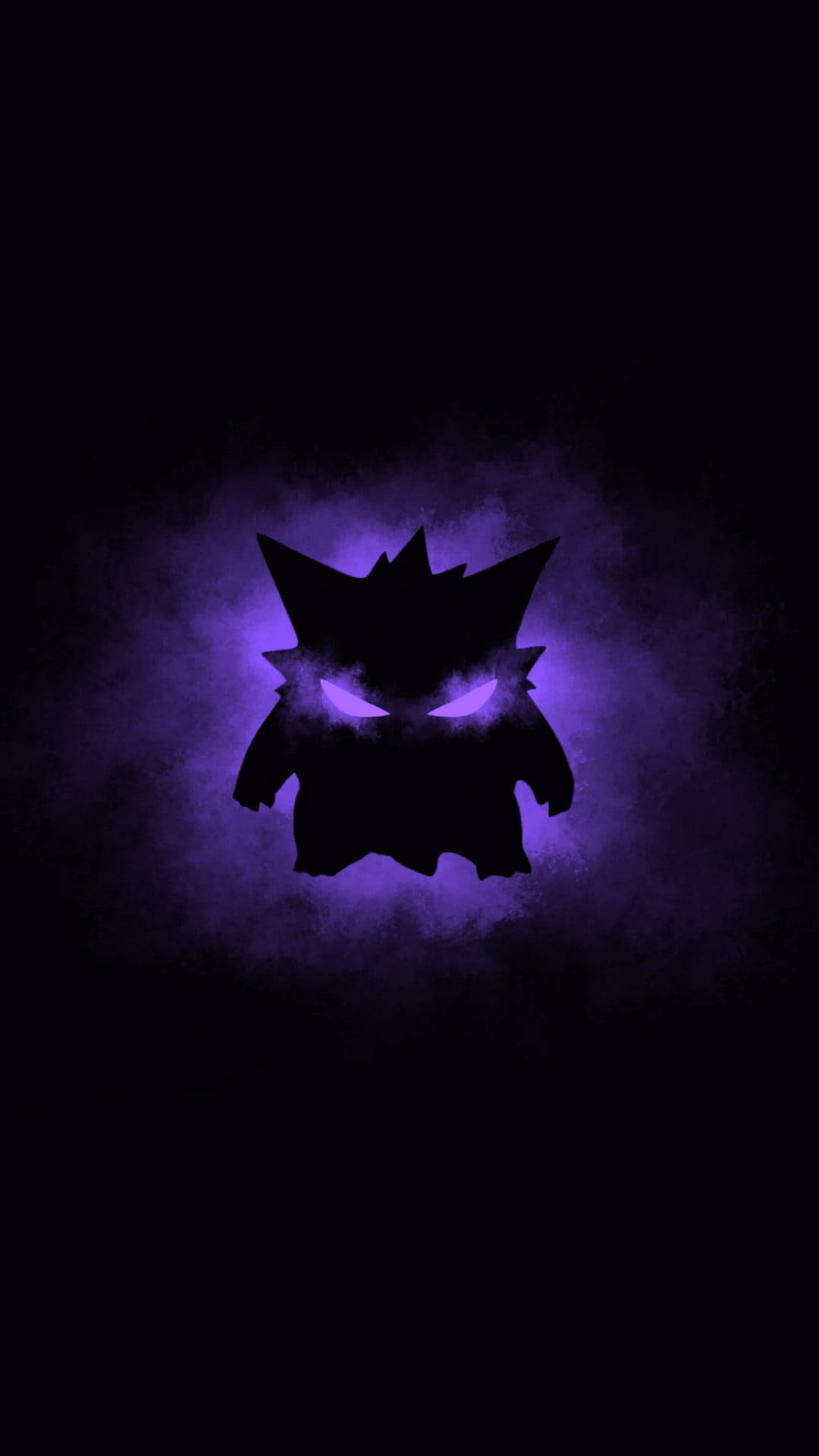 Pokémon Gengar Donkerpers iPhone Muurpapier