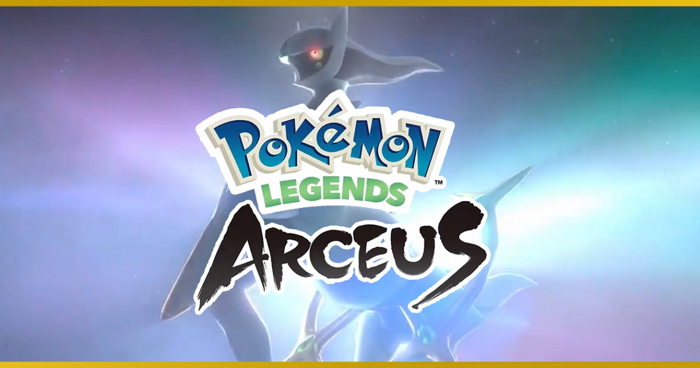 Pokemon Legends Arceus Omslagkuns Muurpapier
