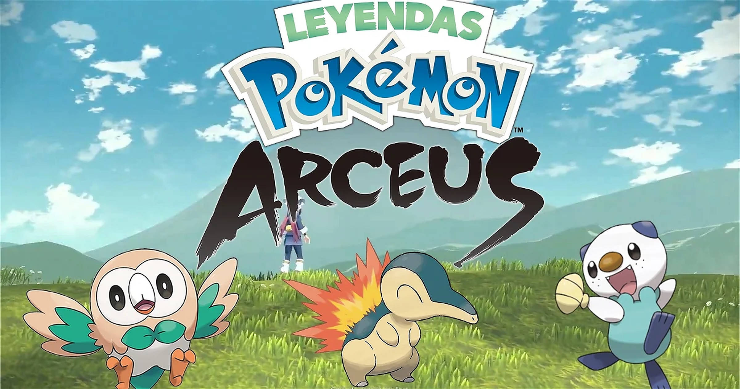 Pokemon Legends Arceus Grasveld Muurpapier