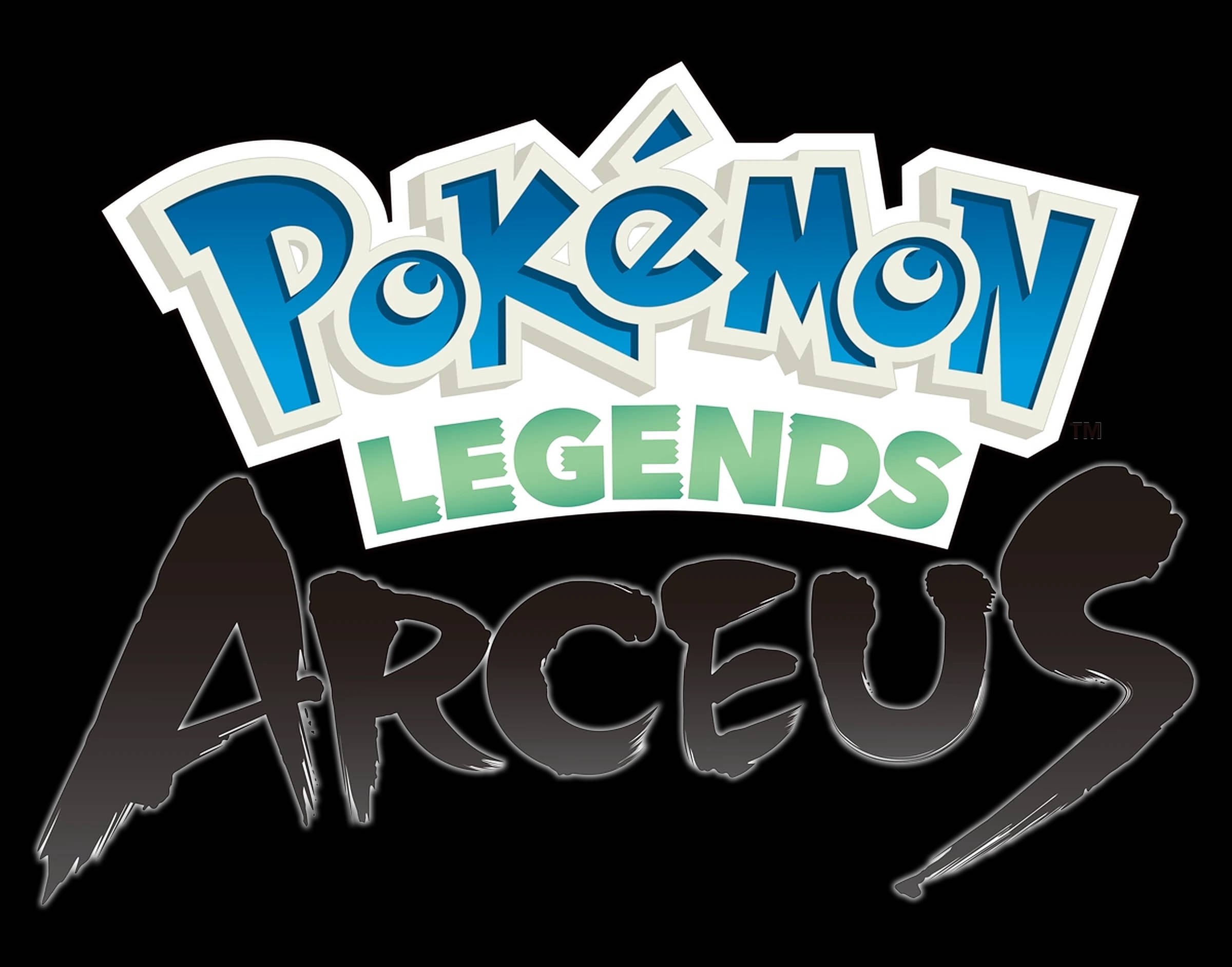 Pokemon Legends Arceus Swart Plakkaat Muurpapier
