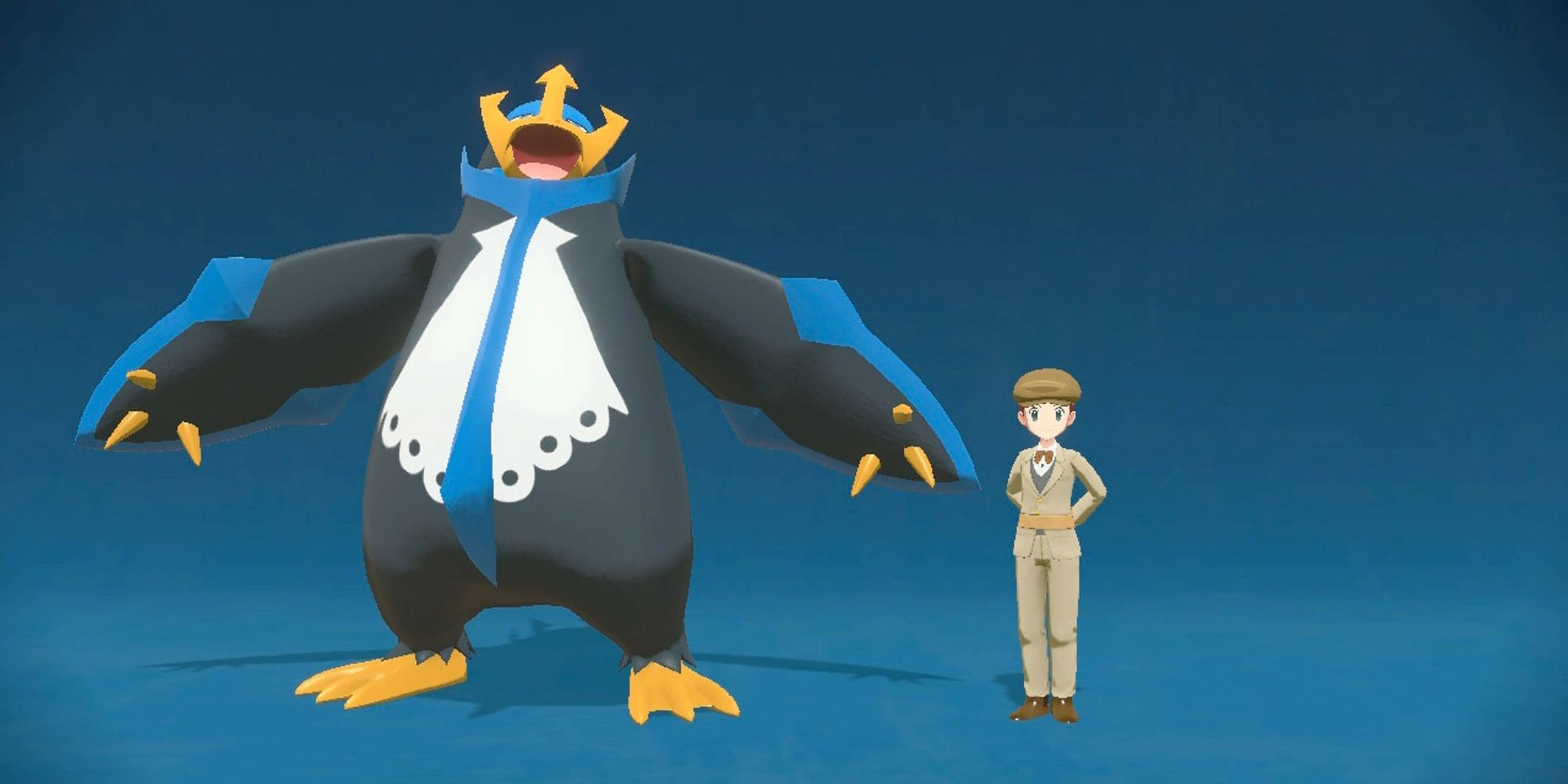 Pokemon Legends Arceus Groot Empoleon Muurpapier