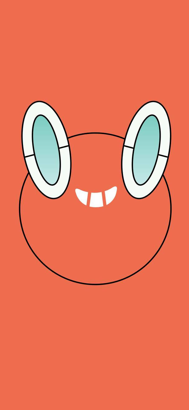 Pokémon Rotom Tekenfoon Muurpapier