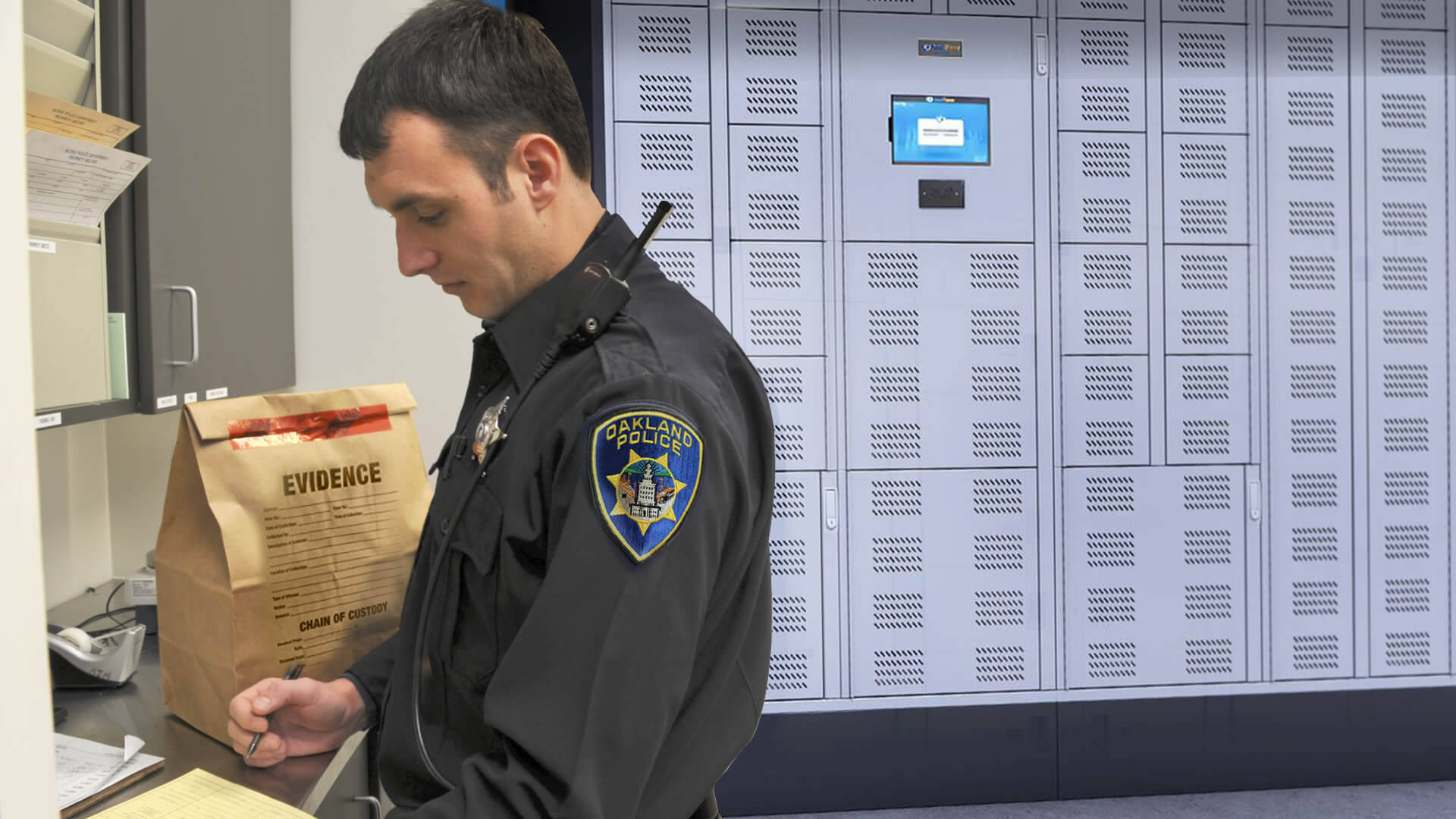 Polisiebeampte Oakland Departement Muurpapier