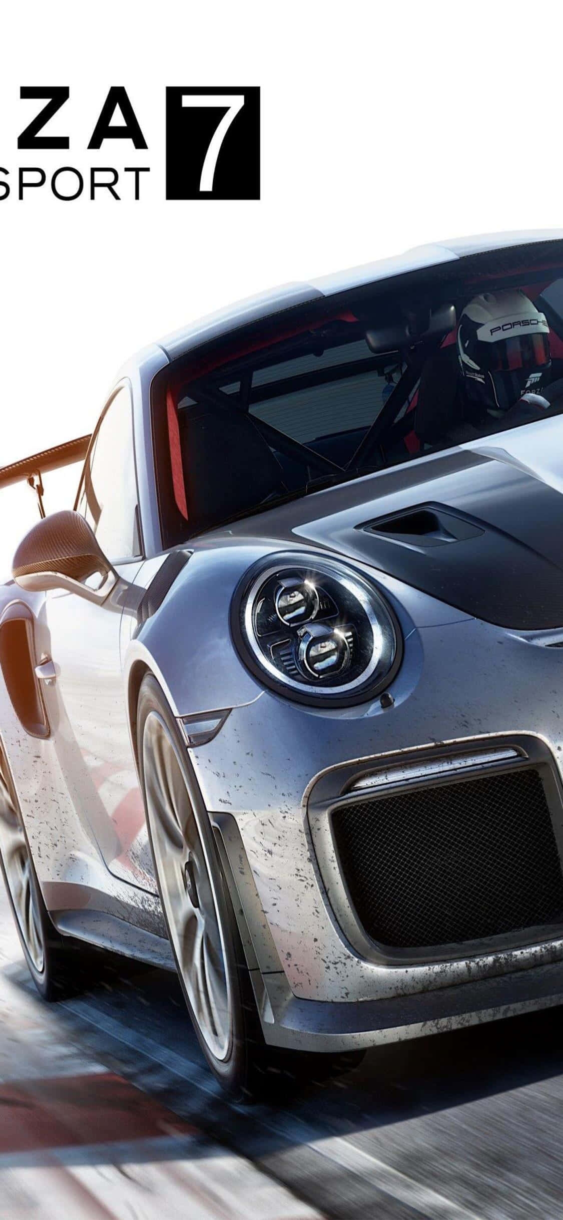 Porsche 911 iPhone X Forza Motorsport 7 Agtergrond Muurpapier