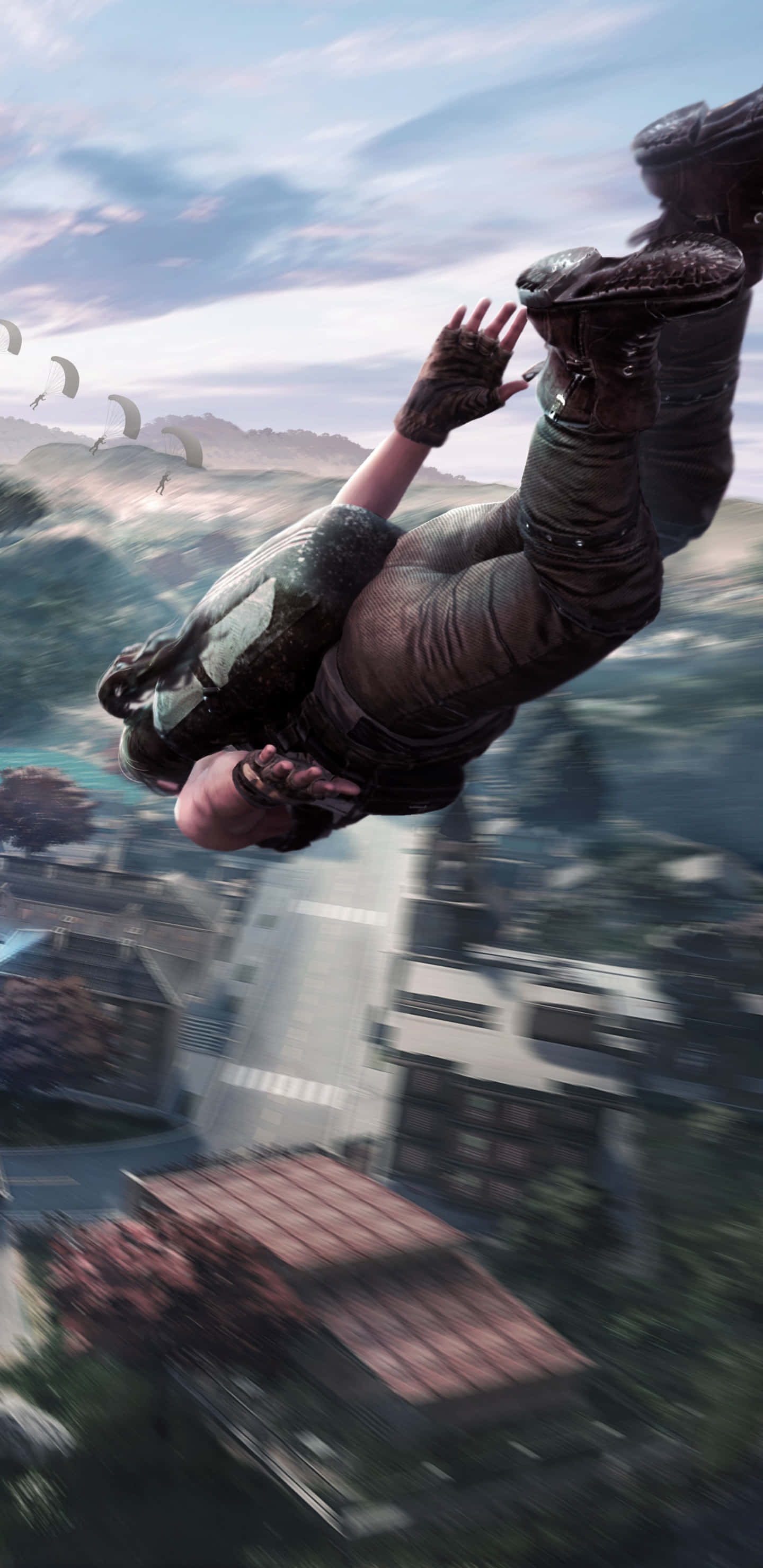 Portret Lugval Pixel 3 Playerunknown's Battlegrounds Agtergrond Muurpapier