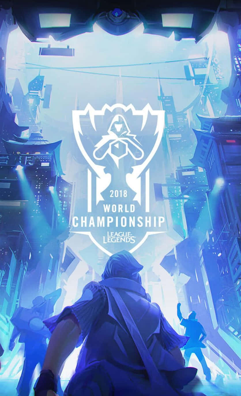 Portret Pixel 3 League Of Legends Agtergrond Plakkaat Ontwerp Muurpapier