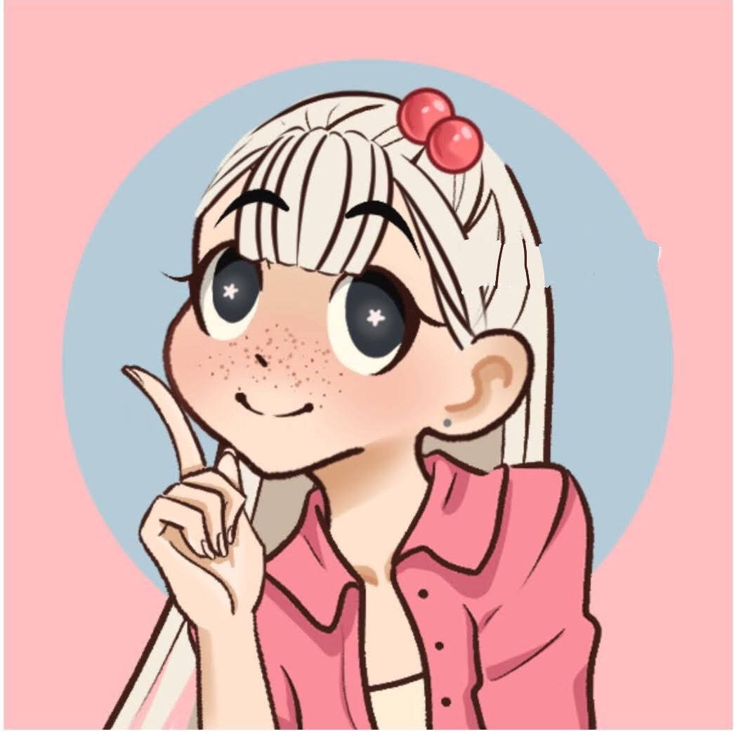 Posiserende Oulike Preppy Meisie PFP Muurpapier