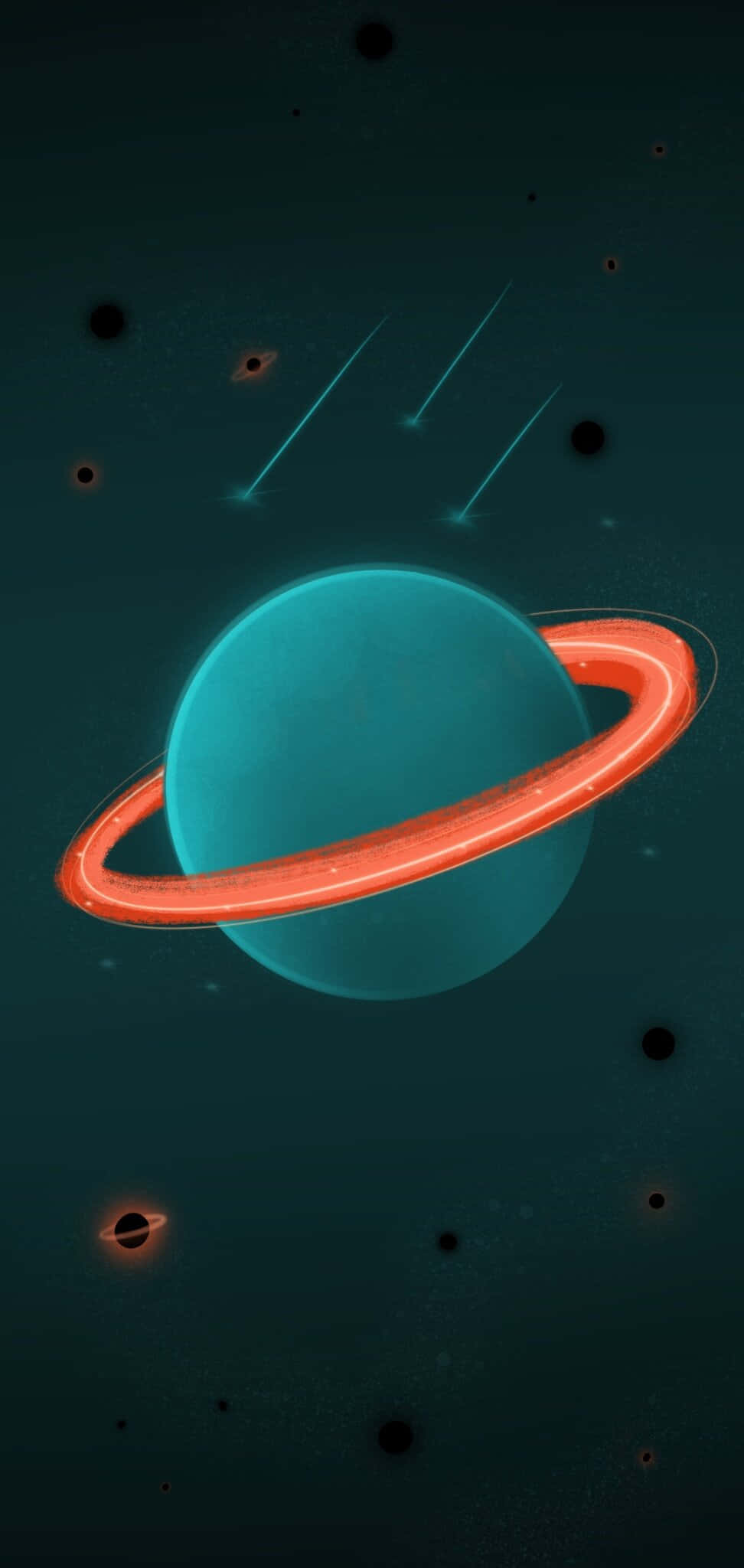 Pragtige Galaxy Note-agtergrond Muurpapier
