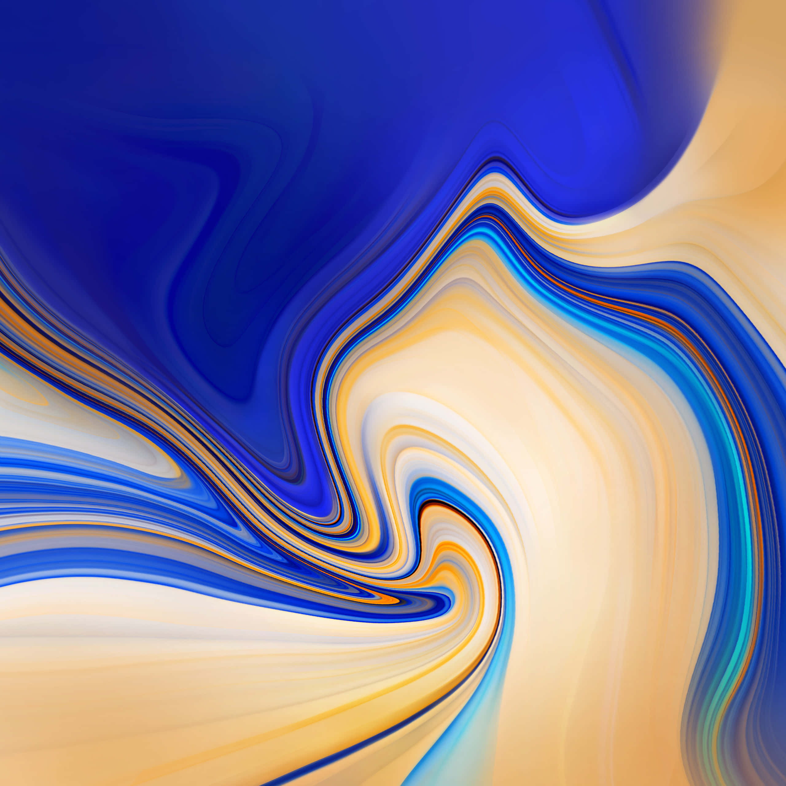 Pragtige Galaxy Tab-agtergrond Muurpapier