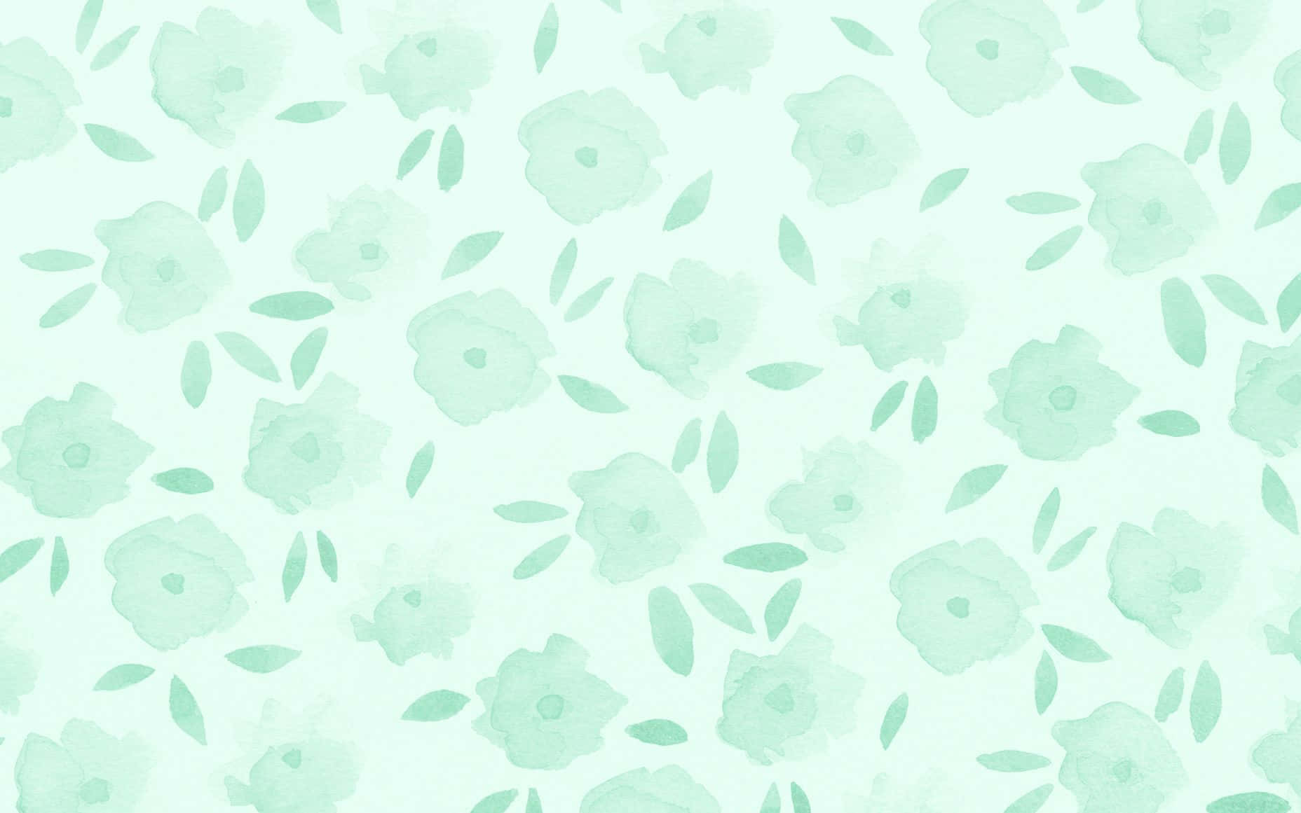 Pragtige Pastelgroen Agtergrond Muurpapier