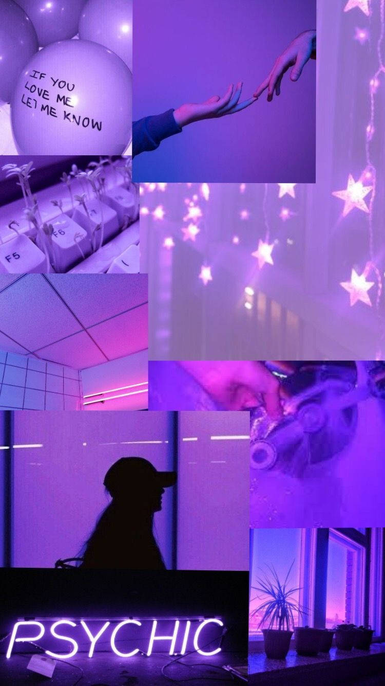 Pragtige Pastelpers Tumblr Collage Muurpapier