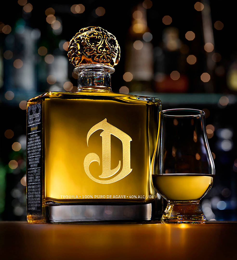 Premium Deleon Gold Tequila – 'n Huldronk aan die hoë lewe Muurpapier
