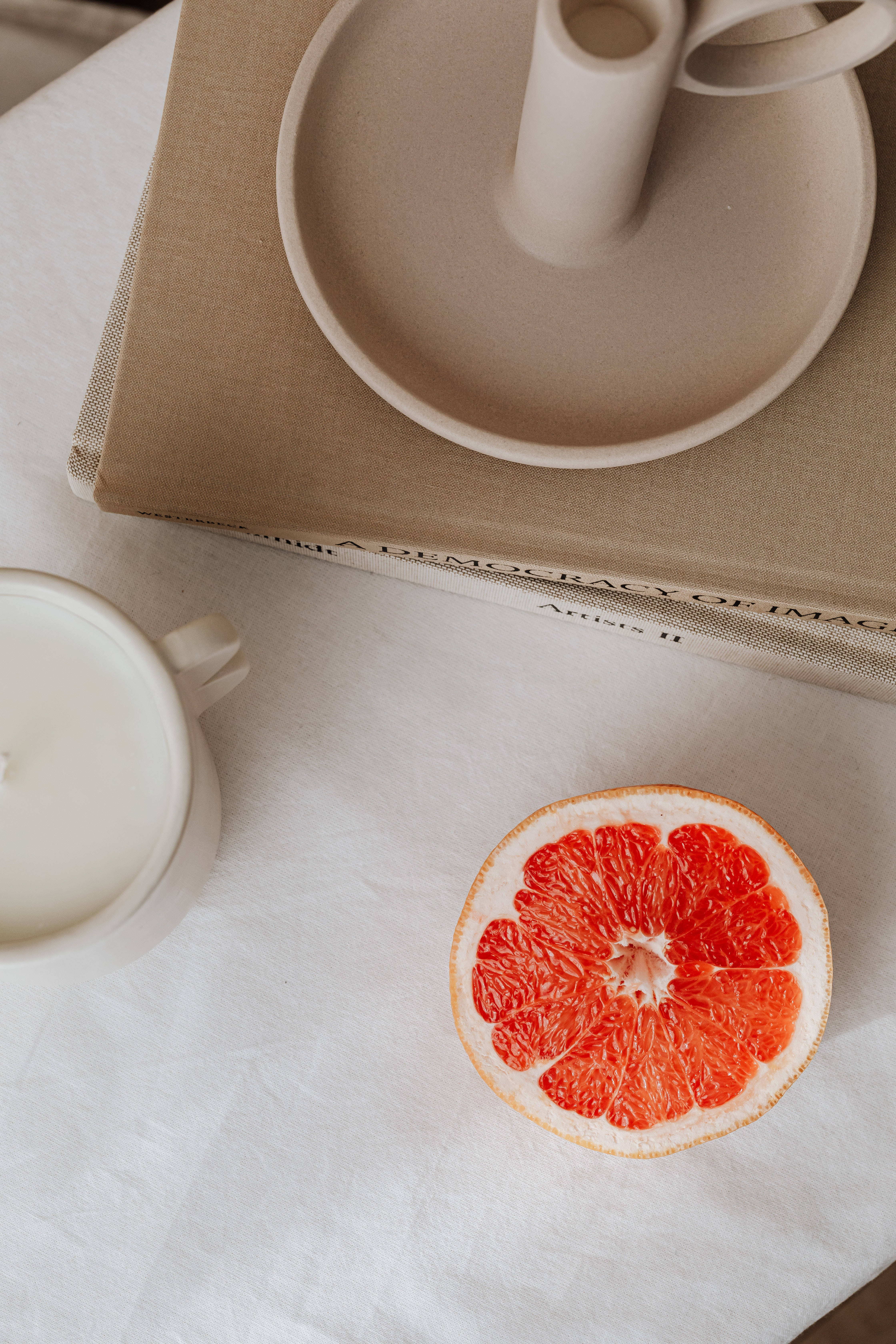 Preppy Estetika Tangerine Muurpapier
