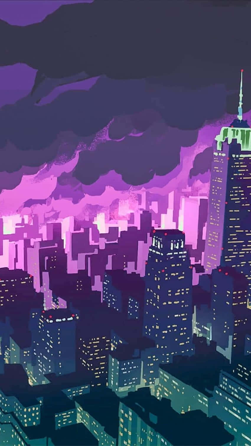 Promare 2019 Film Anime Gebou Muurpapier