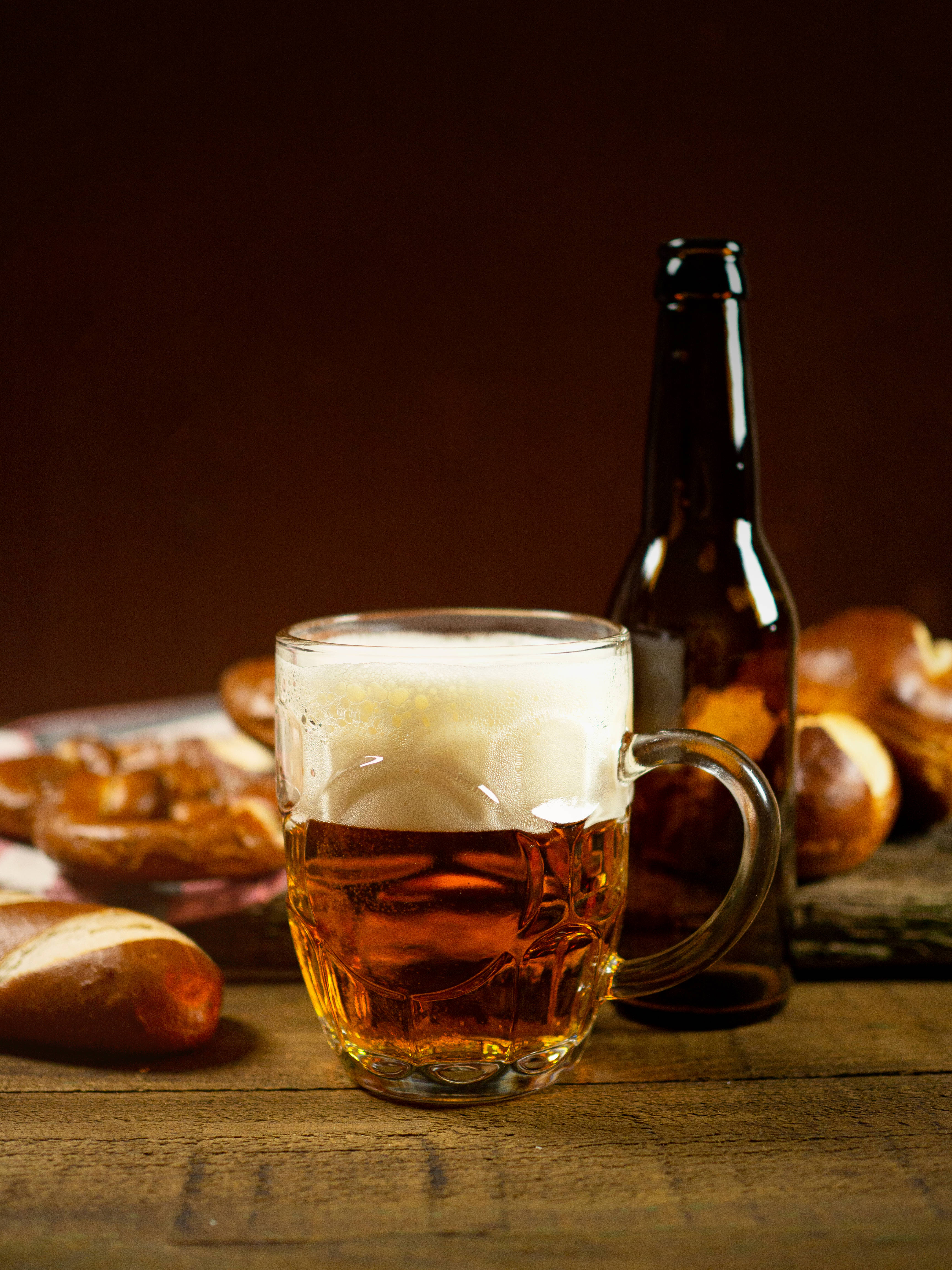 Proost op Bier en Brood Muurpapier