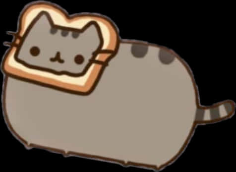 Pusheen_ Brood_ Kostuum Muurpapier