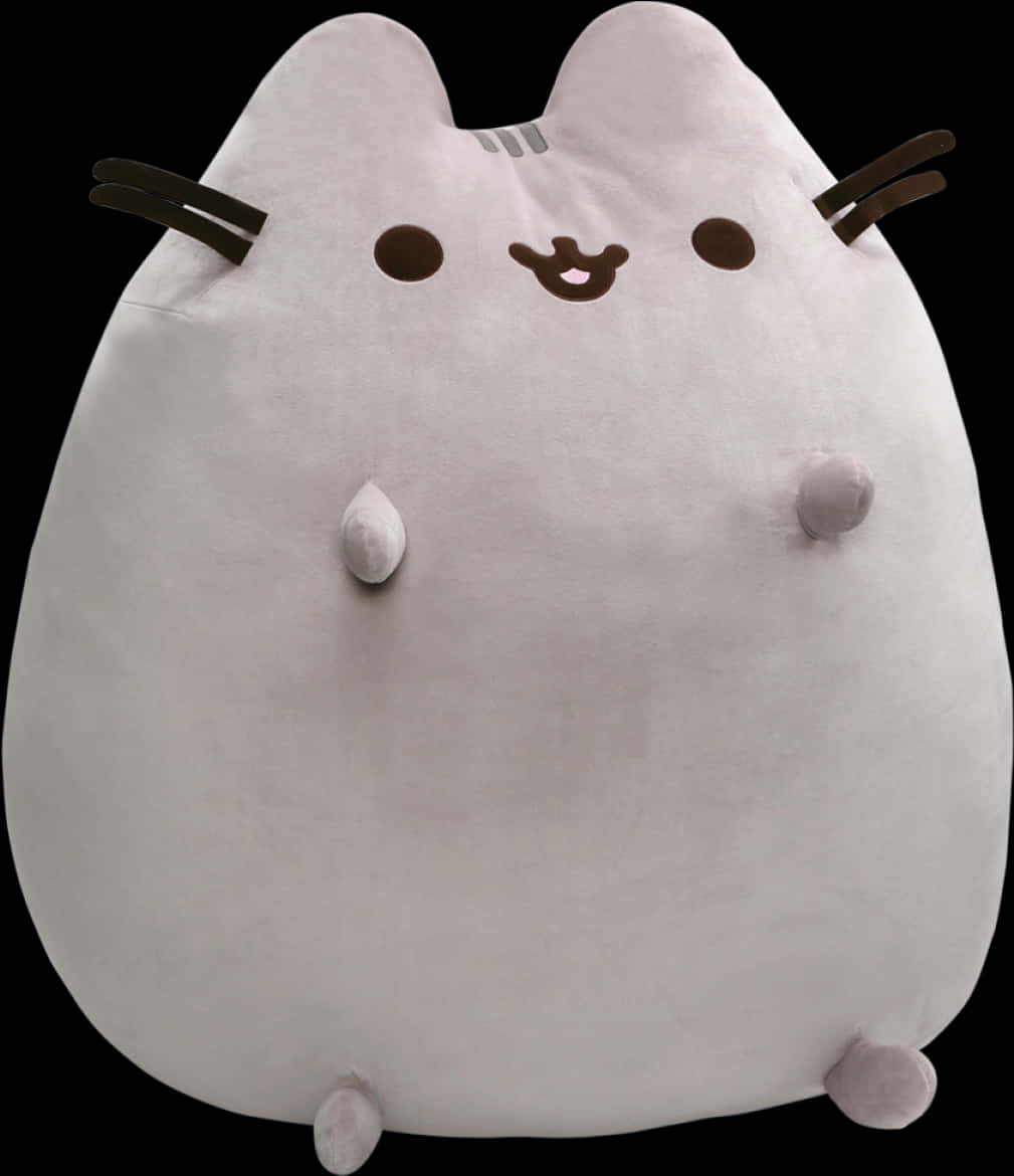 Pusheen Plush Speelding Muurpapier