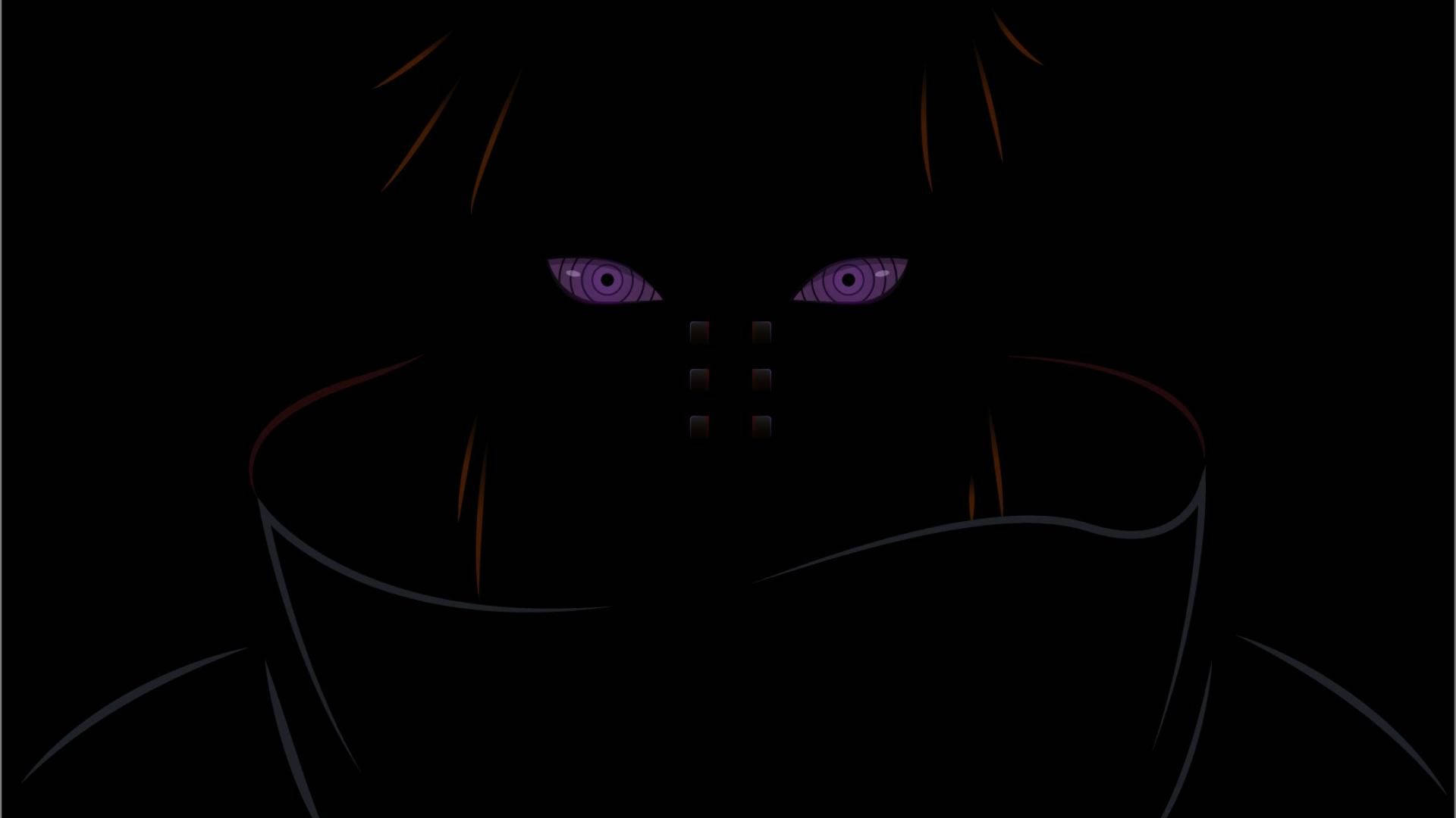Pyn Rinnegan Oë Naruto Skootrekenaar Muurpapier