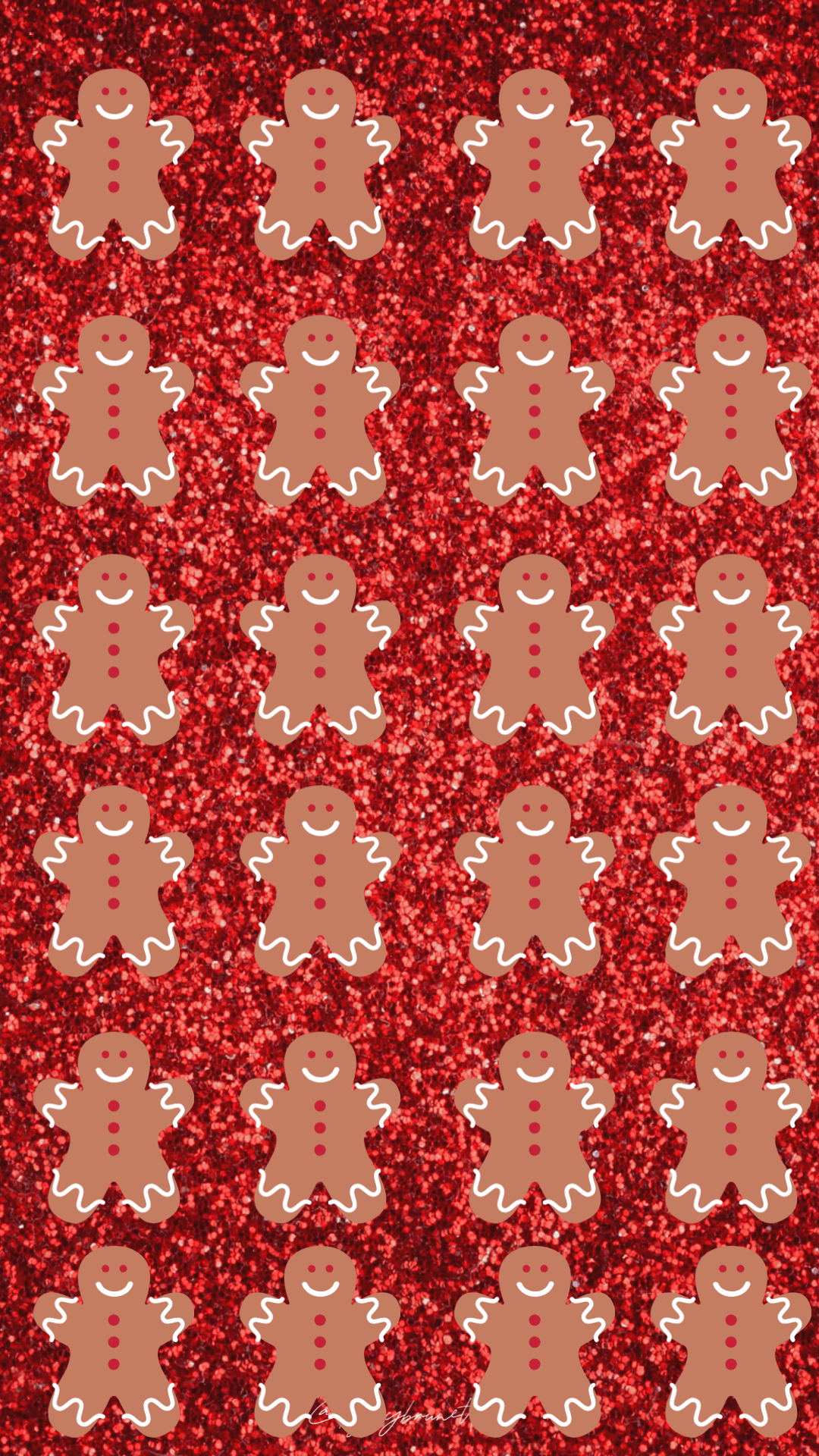 Raak in die feestelike stemming met hierdie prettige Kersfoon-agtergrond! Muurpapier