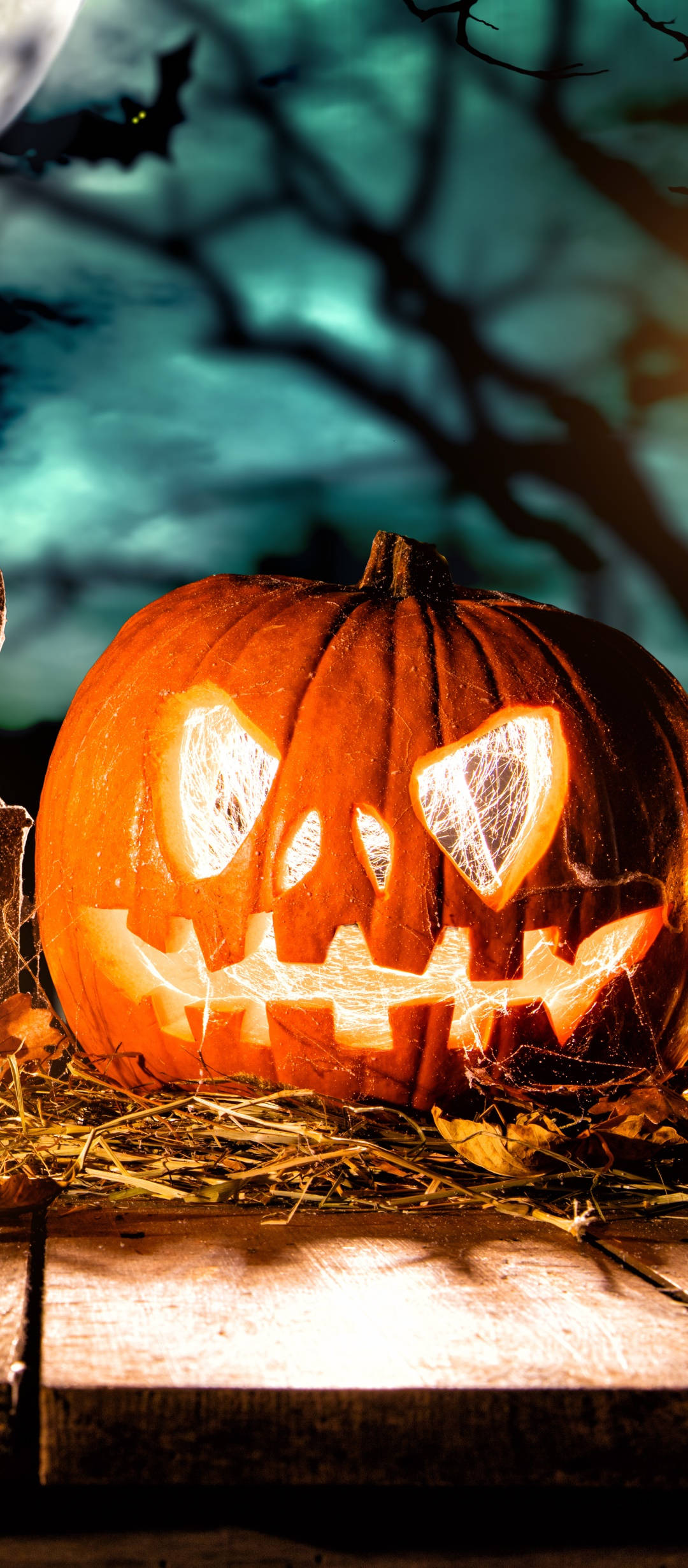 Raak in die grillerige gees met hierdie #OulikeHalloweenFoon! Muurpapier