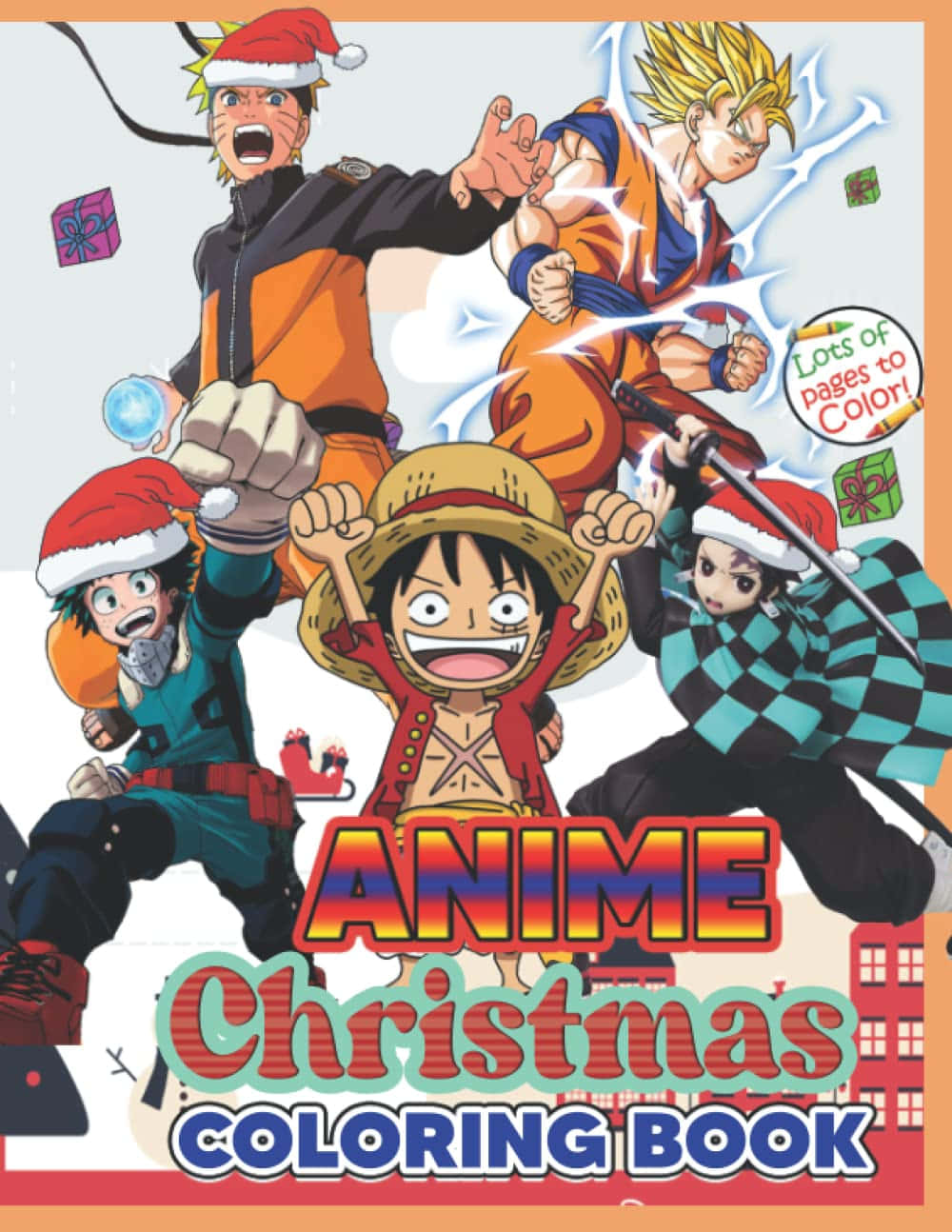 Raak in die vakansiegees met hierdie feestelike Anime Kersfees-toneel! Muurpapier