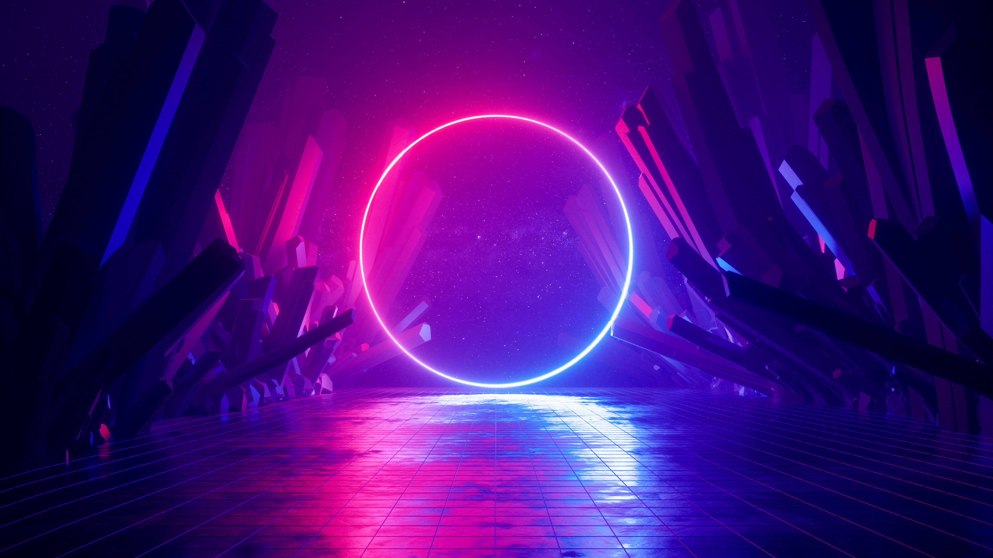 Rainmeter Gloeiende Bol Muurpapier