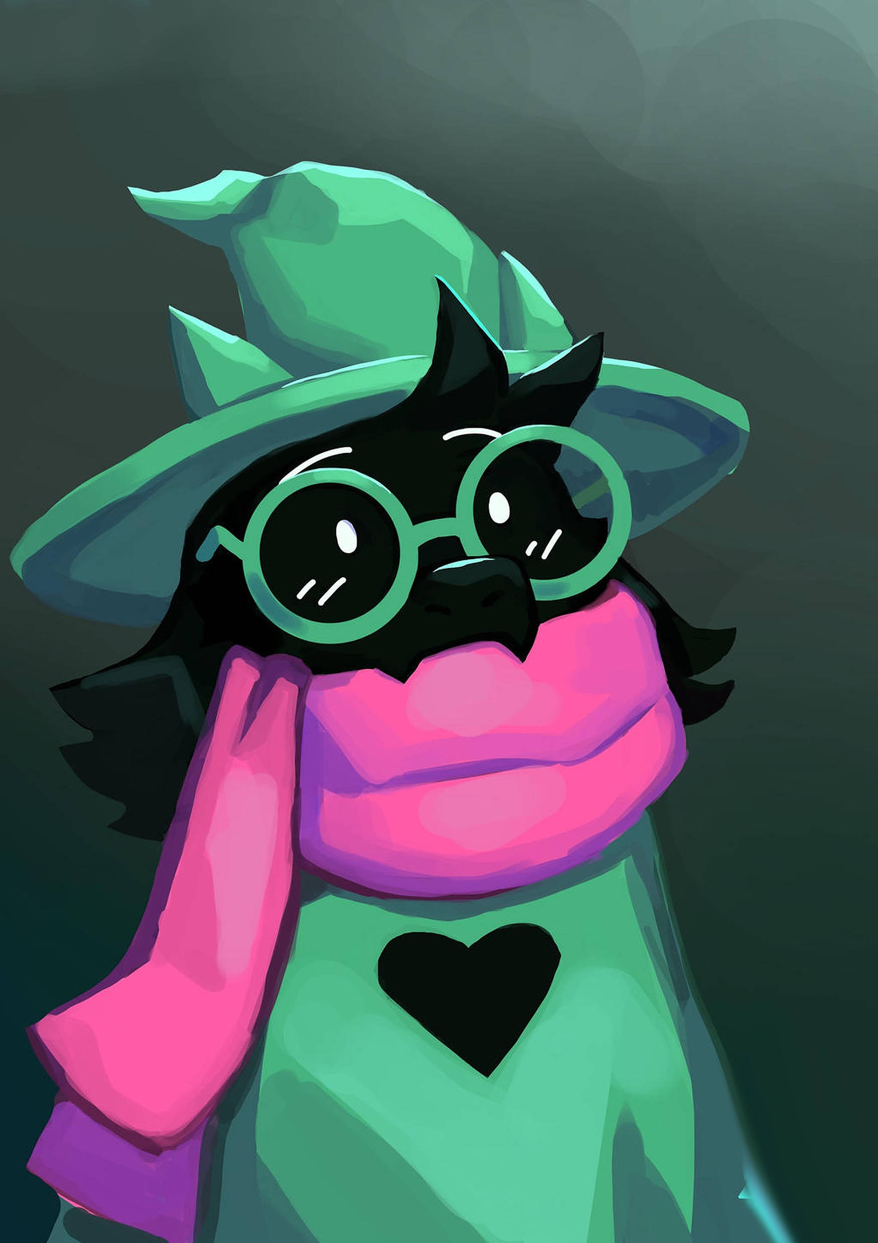 Ralsei Digitale Kuns Muurpapier