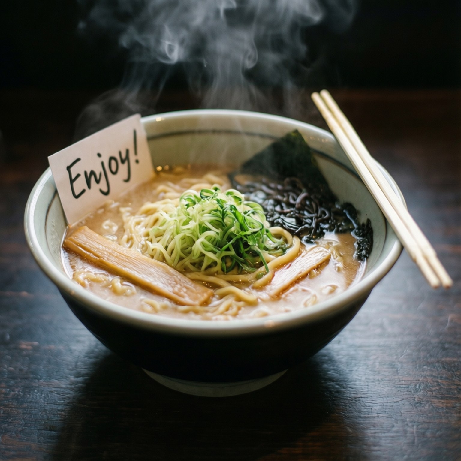 Ramen Afgelewer Muurpapier
